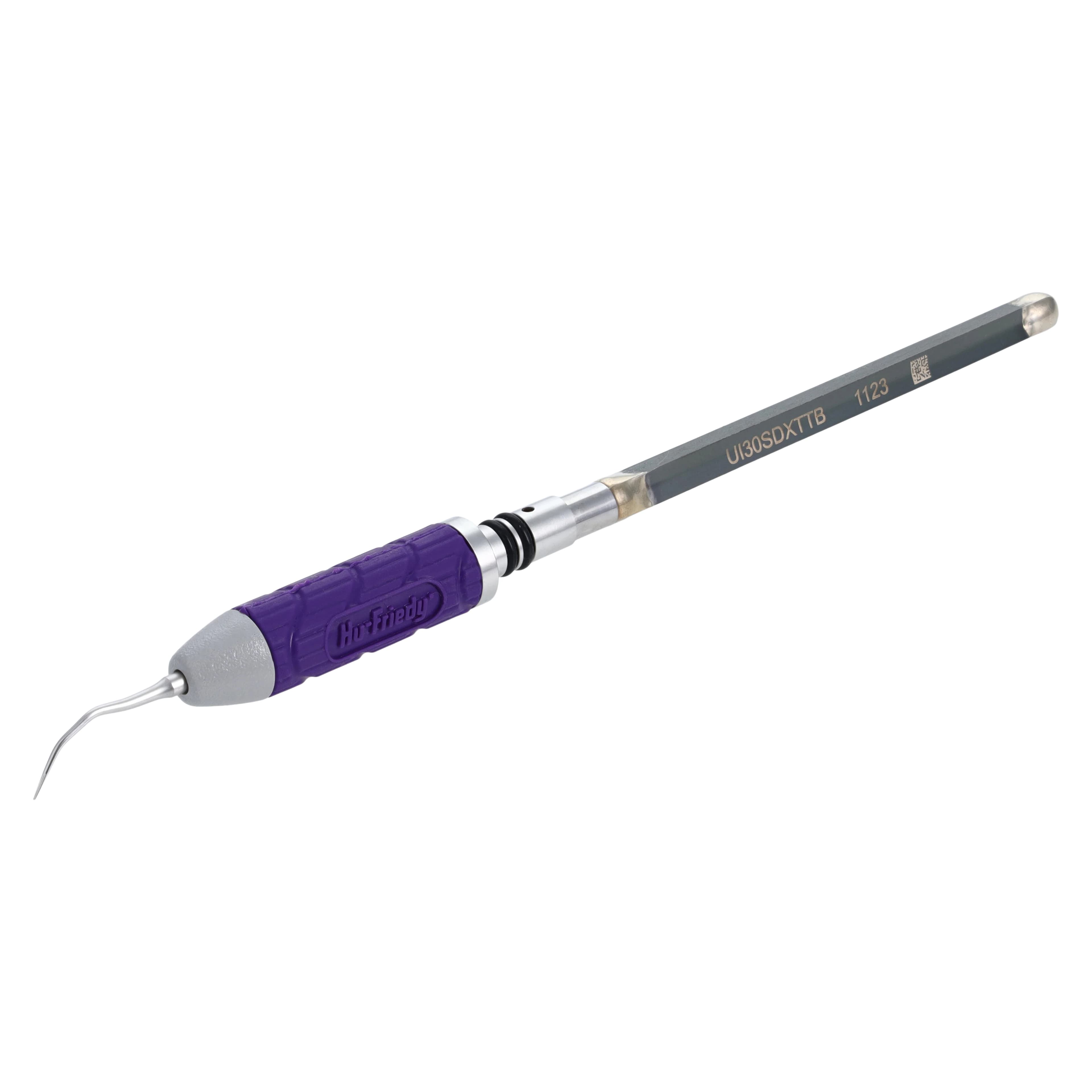 Hu-Friedy Swivel Direct Flow XT Triple Bend Ultrasonic Insert, 30 kHz, Purple, UI30SDXTTB thumbnail 3