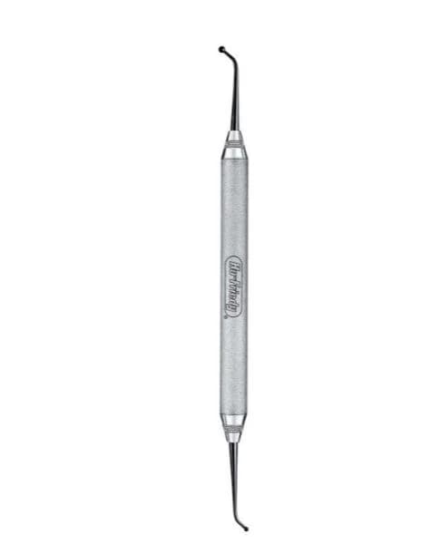 Hu-Friedy XTS #18 Double-Ended Ball Burnisher, Satin Steel, TNBB18 - Burnishers - 18 Double-Ended - XTS&reg; Smooth Satin Steel&reg; - Image 1