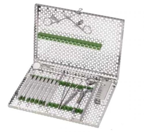 Hu-Friedy IMS Infinity Series 10-Instrument Cassette, Small, Ocean Blue, IMN51011 - IMS Infinity 10 Instrument Small Cassette - Image 1