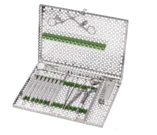 Hu-Friedy IMS Infinity Series Large Ultrasonic Insert/Handpiece Cassette, Lavender, 8" x 1.25" x 3", IMN60H6 - IMS® Infinity Series™ Cassettes – Large Ultrasonic Insert/Handpiece Cassette, 8" x 1.25" x 3" - Lavender - Image 1