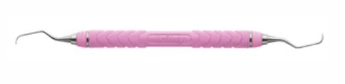 Hu-Friedy 5/6 Langer Universal Curette, Resin 8 Colors Handle, Lavender, EverEdge 2.0, Double-Ended, 1 Each - Resin 8 Colors Scalers & Curettes - 5/6 Langer Curette - Lavender - Image 1