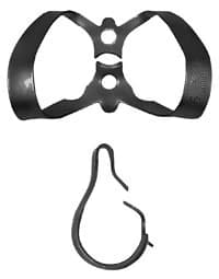 Hu-Friedy Black Line Rubber Dam Clamp #9, Anterior, Winged, RDCM9X - Clamp, Rubber Dam #9, Black Line - Image 1
