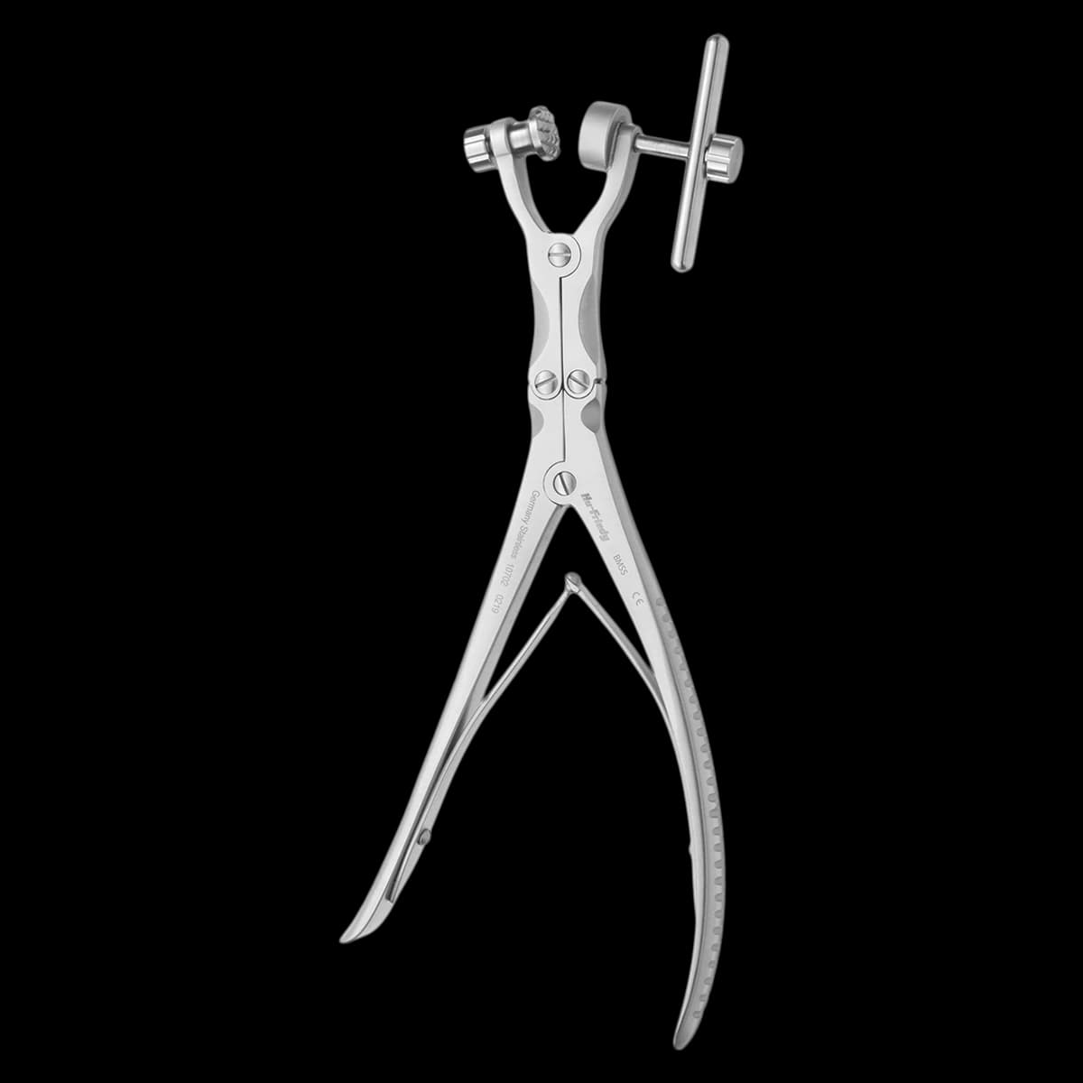 Hu-Friedy Bone Mill, Stainless Steel, Double-Hinge, BMSS - Bone Mill Stainless-Steel - Image 1