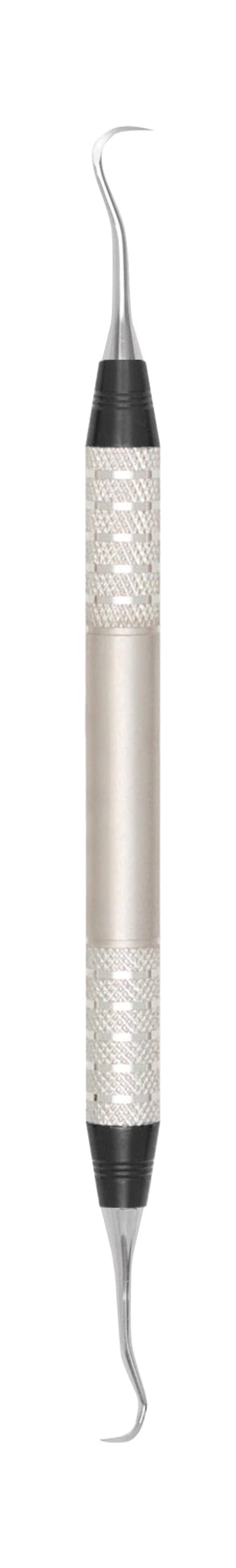 D-Lite Sickle Scaler, Double End H5/33 #6, Anterior, Stainless Steel, Color Coded Black, Each - D-Lite Scaler DE H5/33 - Image 1