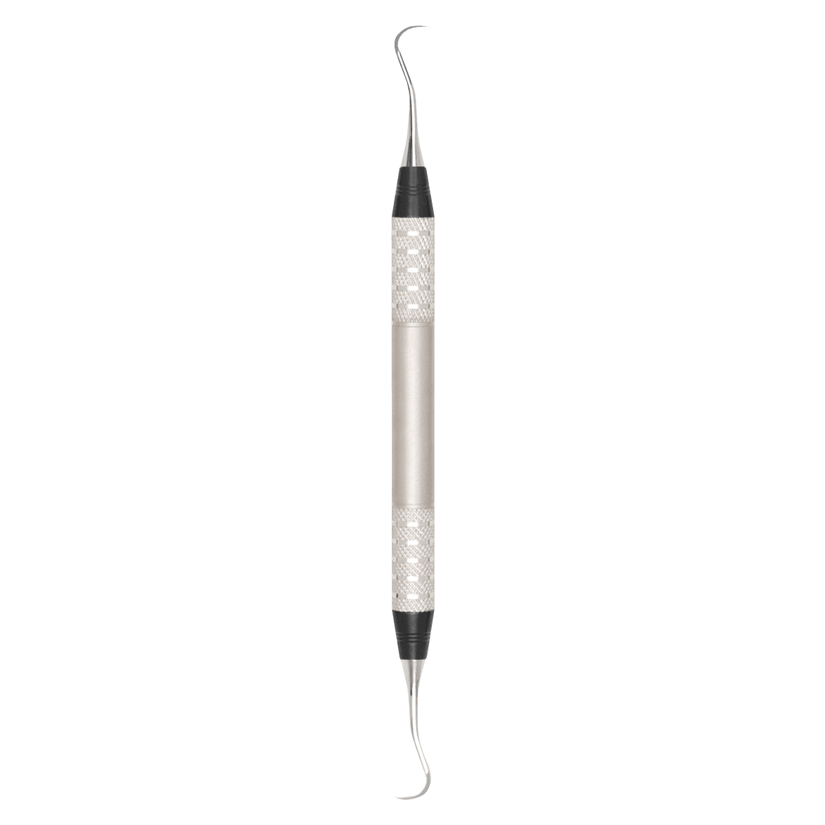 A. Titan Instruments #H6/H7 Double-End Offset Sickle Scaler with D-Lite Handle, Stainless Steel, 1/Pk - A. Titan Instruments #H6/H7 DE Offset Sickle Scaler with D Lite Handle, 1/Pk - Image 1