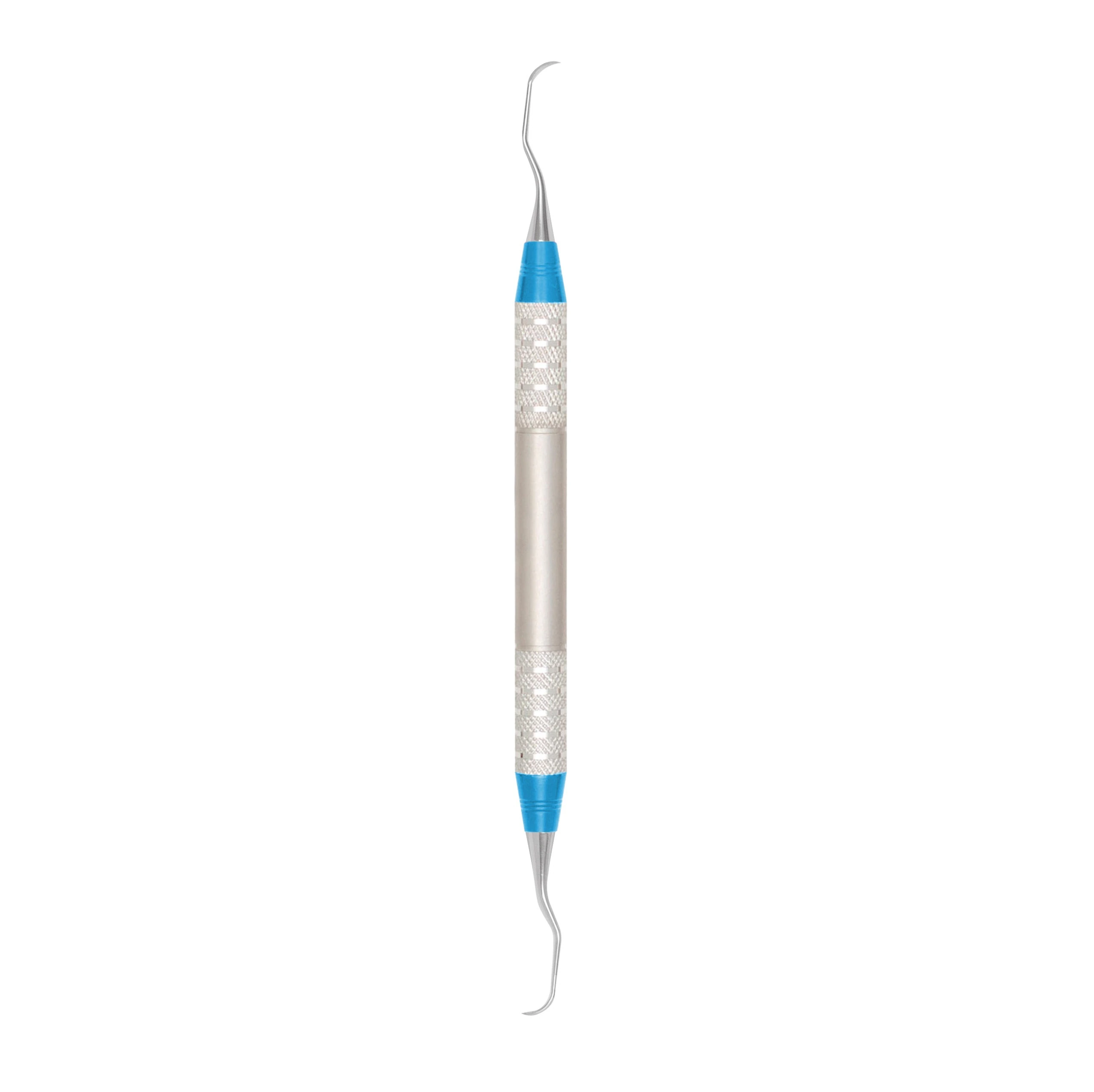 A. Titan D-Lite Gracey 5-6 Curette, Double End, Anterior, #6 Handle, Stainless Steel, GRACEY5-6DL - Gracey 5-6 Curette D-Lite Handle - Image 1