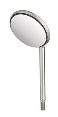 Hu-Friedy HD Cone Socket Mouth Mirror, Single-Sided, #3, Front Surface, 1/Pk, MIR3HD - Cone Socket Mouth Mirror, HD, Single-Sided, # 3, 1/Pk, MIR3HD - Image 1