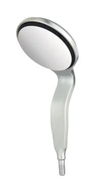 Hu-Friedy Cone Socket Mouth Mirror, High Definition, Double-Sided, #4, 1/Pk, MIR4DSHD - Cone Socket Mouth Mirror, HD, Double-Sided, # 4, 1/Pk, MIR4DSHD - Image 1