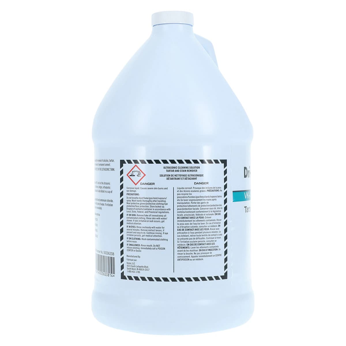 Dri-Clave VK-4 Tartar and Stain Remover, Ultrasonic Liquid, 1 Gallon Bottle, 50036208 thumbnail 5
