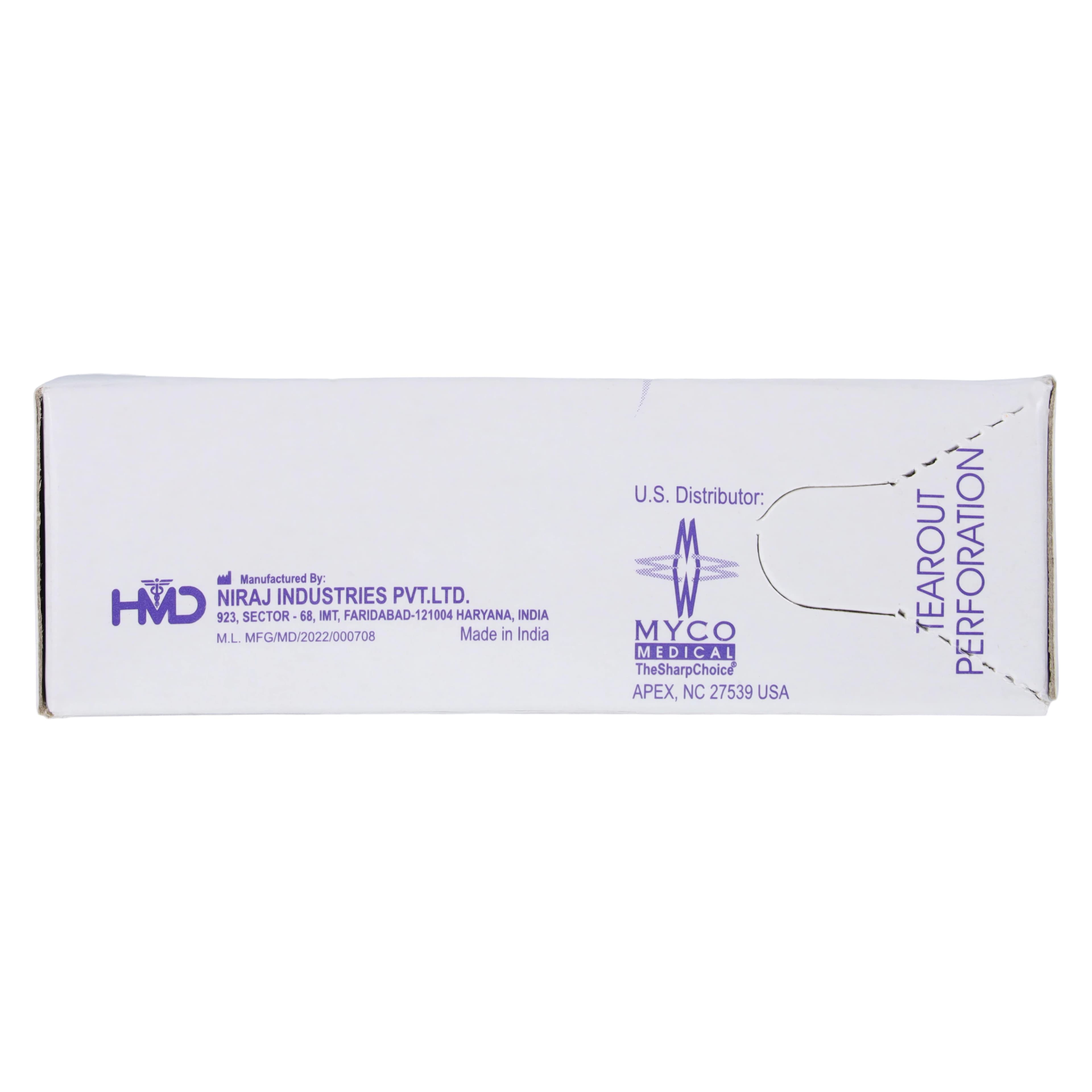 GLASSVAN Sterile Stainless Steel Surgical Blades, #12B, 100/Box, 3001T-12B thumbnail 7