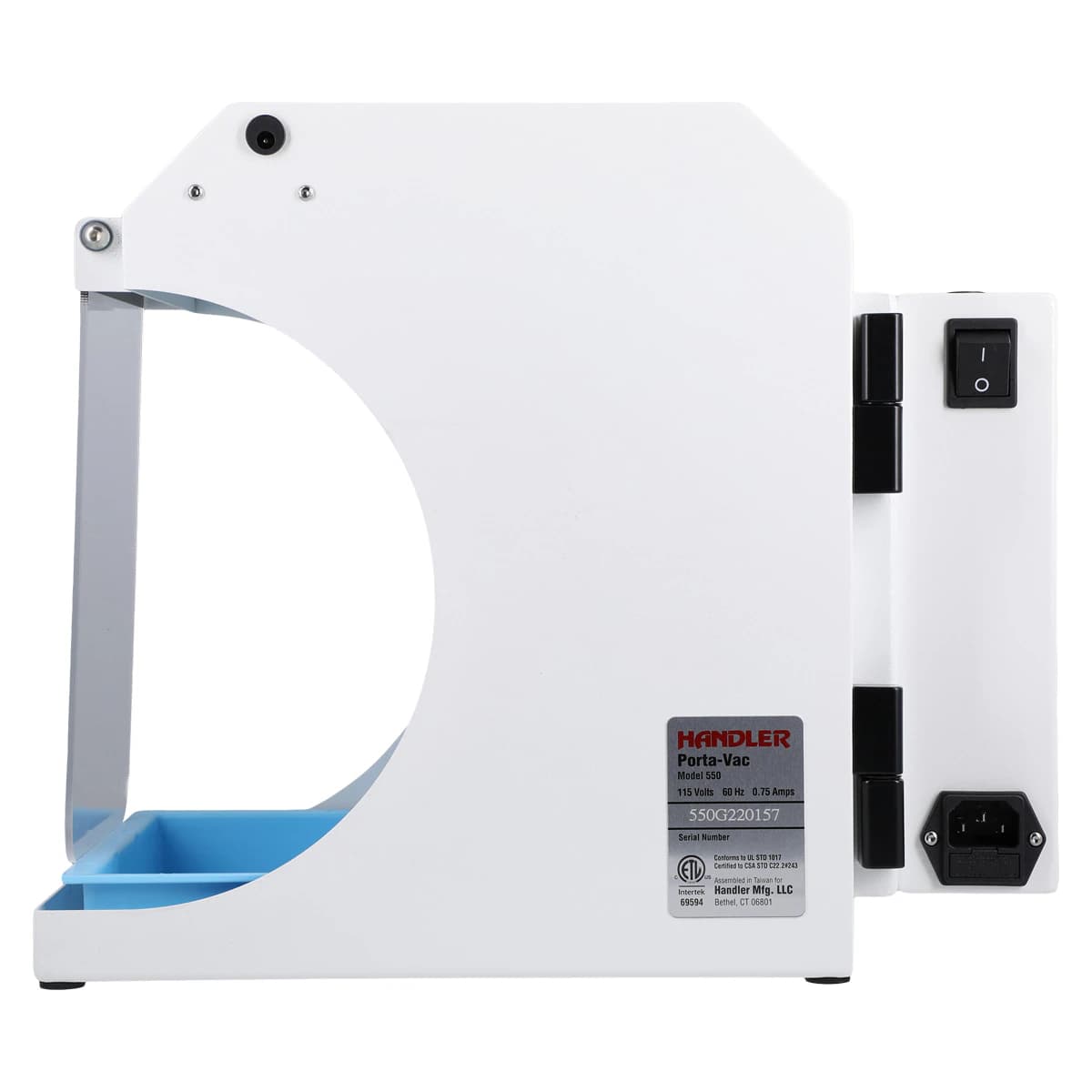 Handler Nu-Style Porta-Vac Bench Top Dust Collector, Model 550 thumbnail 7