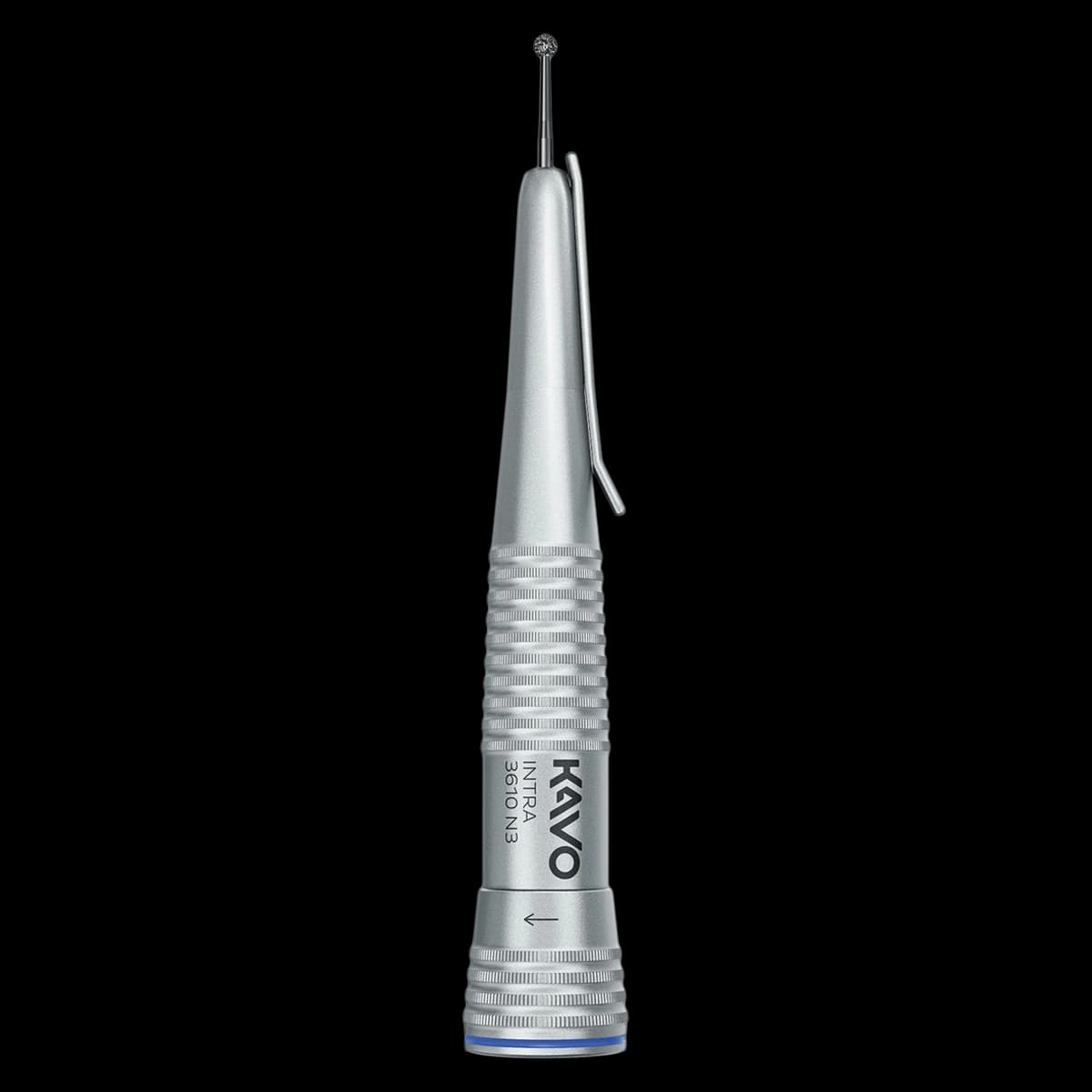 KaVo Intra 3610N3 Surgical Straight Handpiece Attachment, 1:1 Speed Ratio, 40,000 rpm, Blue, 0.524.5620 - 3610N3 Surgical Straight Attachments - 3610N3 Surgical Straight Attachments - Image 1