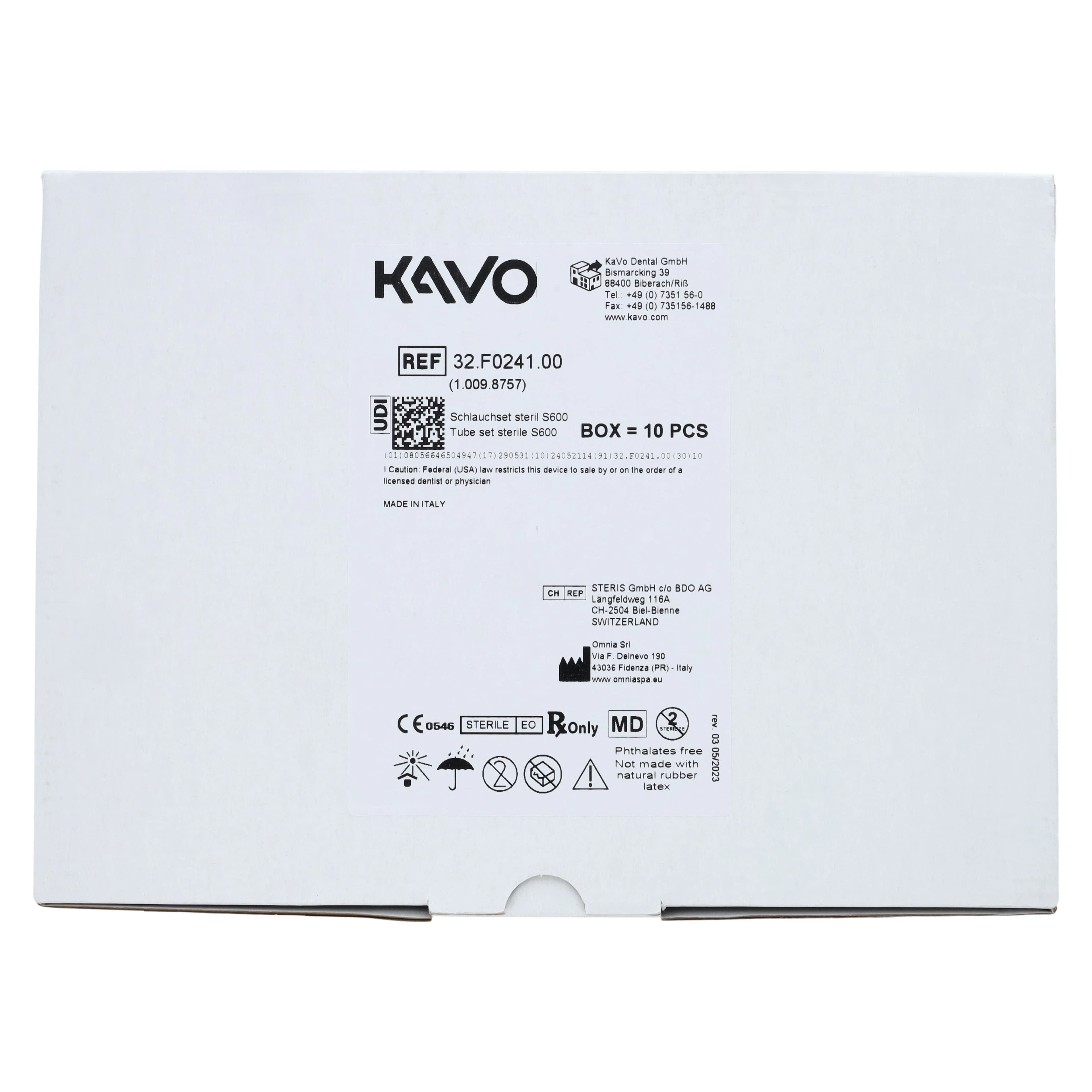 KaVo Sterile Irrigation Tubing S600, Single-Use External Irrigation Lines, 10/Pk, 1.009.8757 thumbnail 4