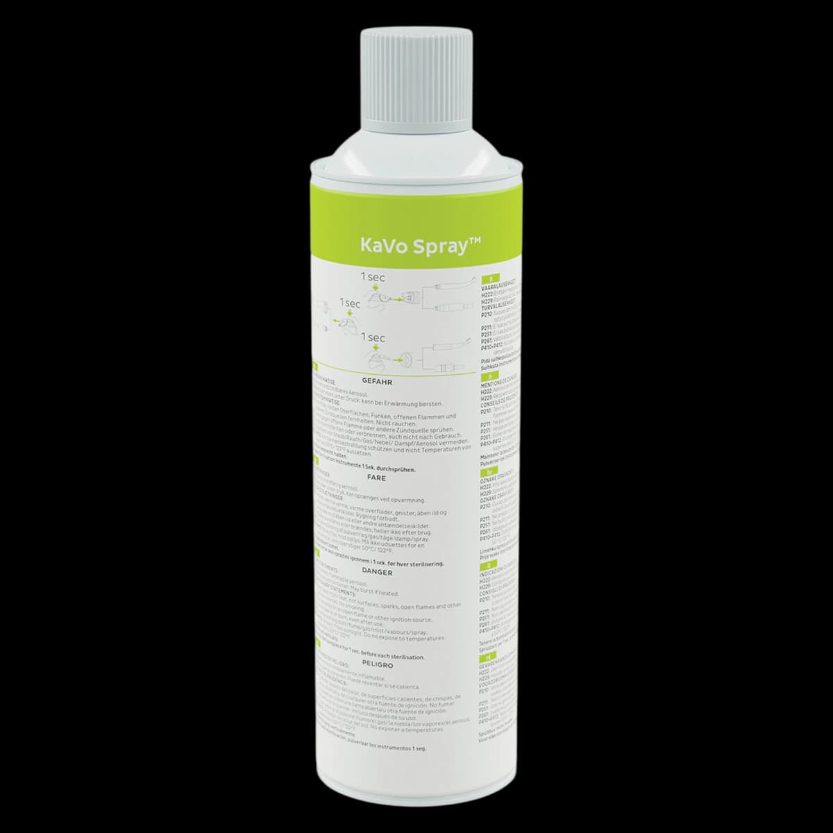 KaVo Spray Handpiece Lubricant & Cleaner, 500 mL Can, Without Nozzle, 0.411.9660 - Spray Handpiece Lubricant - Image 1