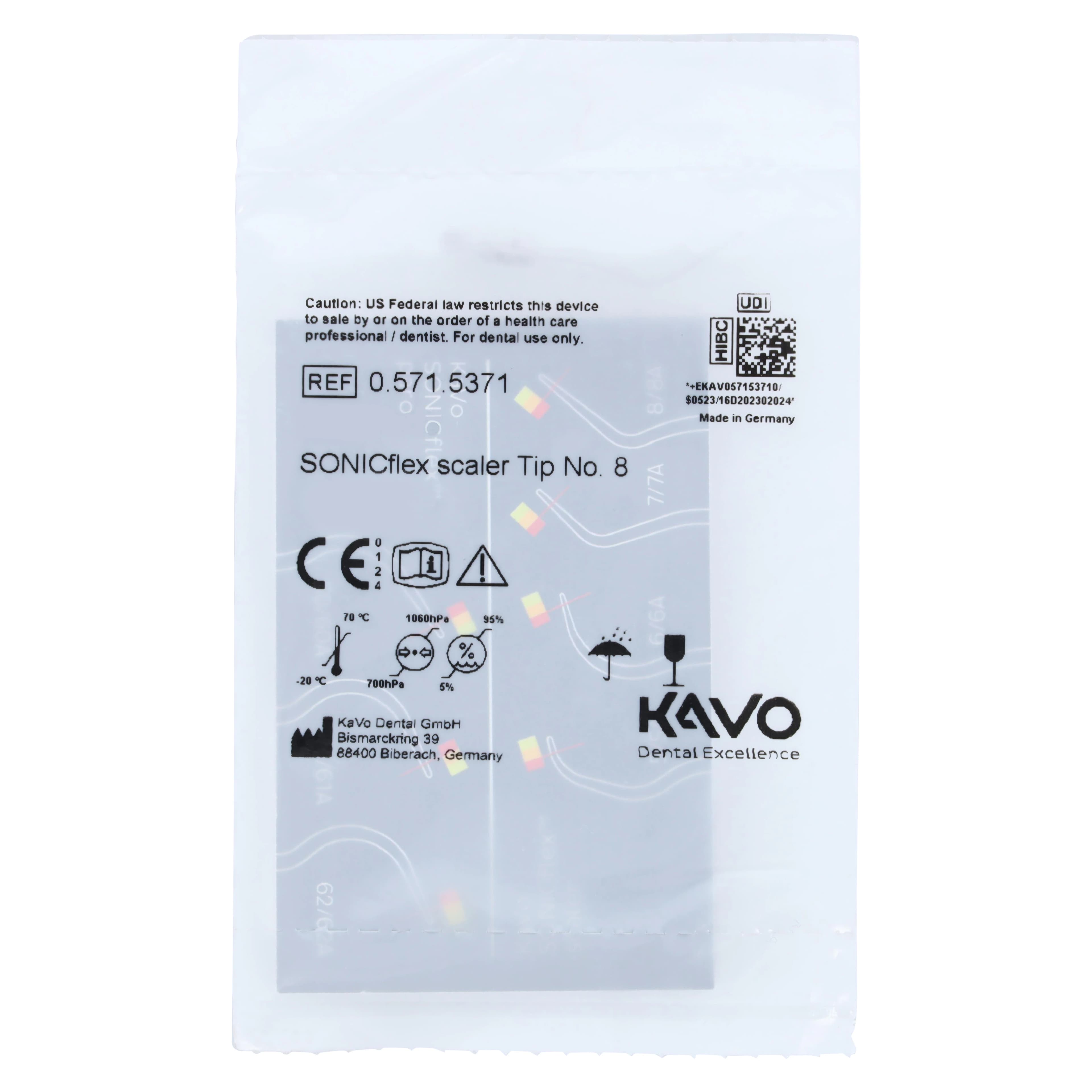 KaVo SONICflex Scaler Tip #8, Perio, Extra Long, 0.571.5371 thumbnail 2
