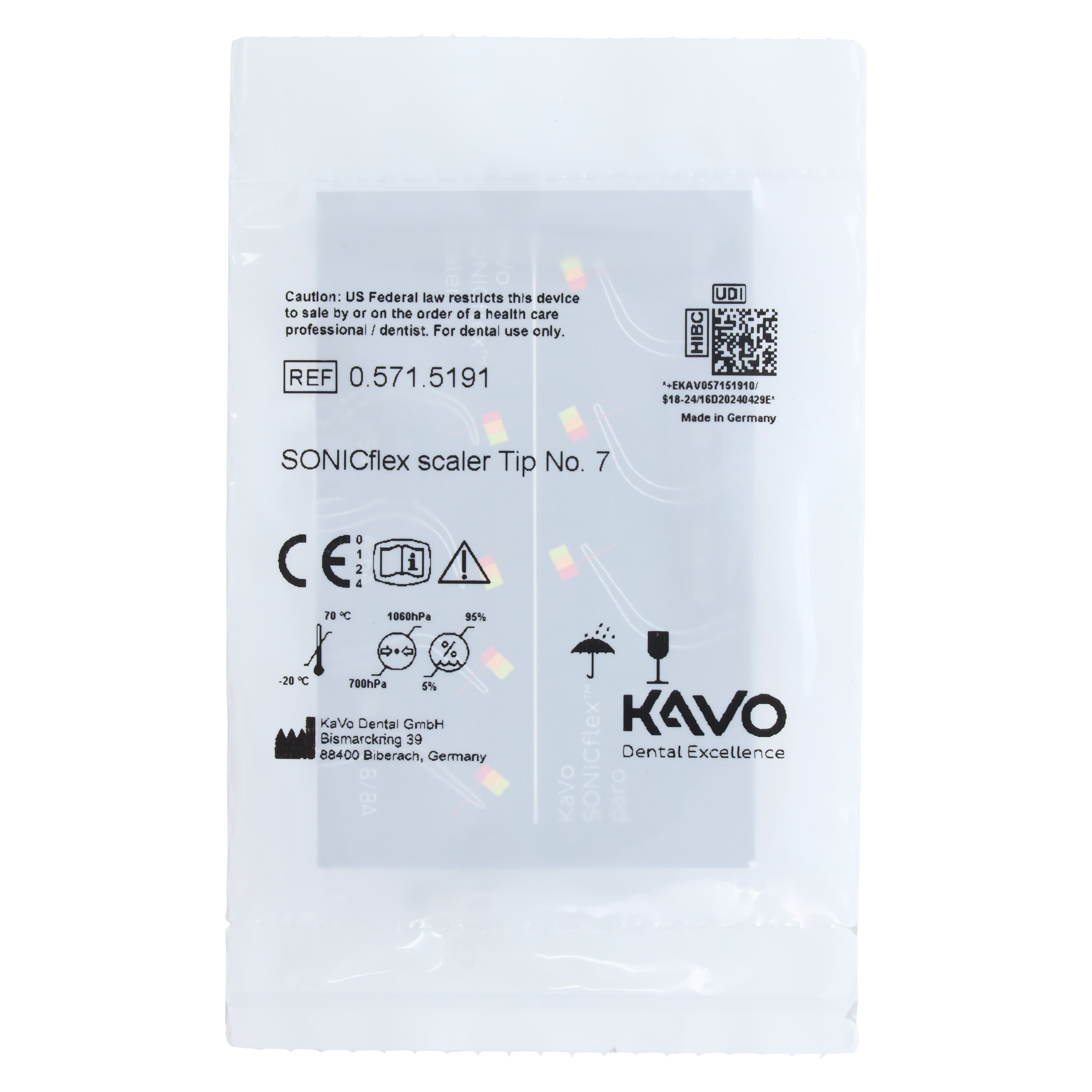 KaVo SONICflex LUX 2003L Air Scaler Set, Fiber-Optic, MULTIflex LUX Connection thumbnail 15