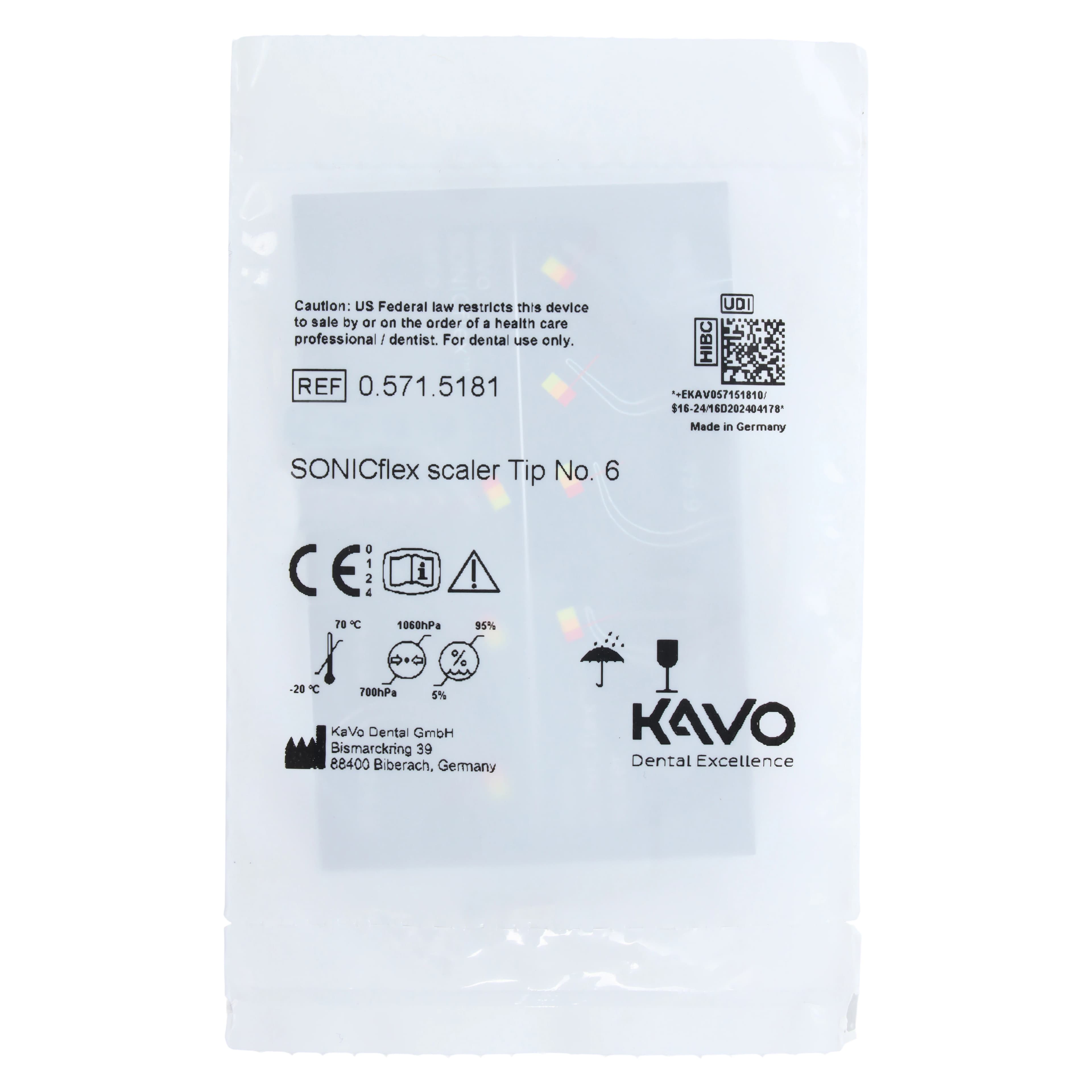 KaVo SONICflex LUX 2003L Air Scaler Set, Fiber-Optic, MULTIflex LUX Connection thumbnail 17