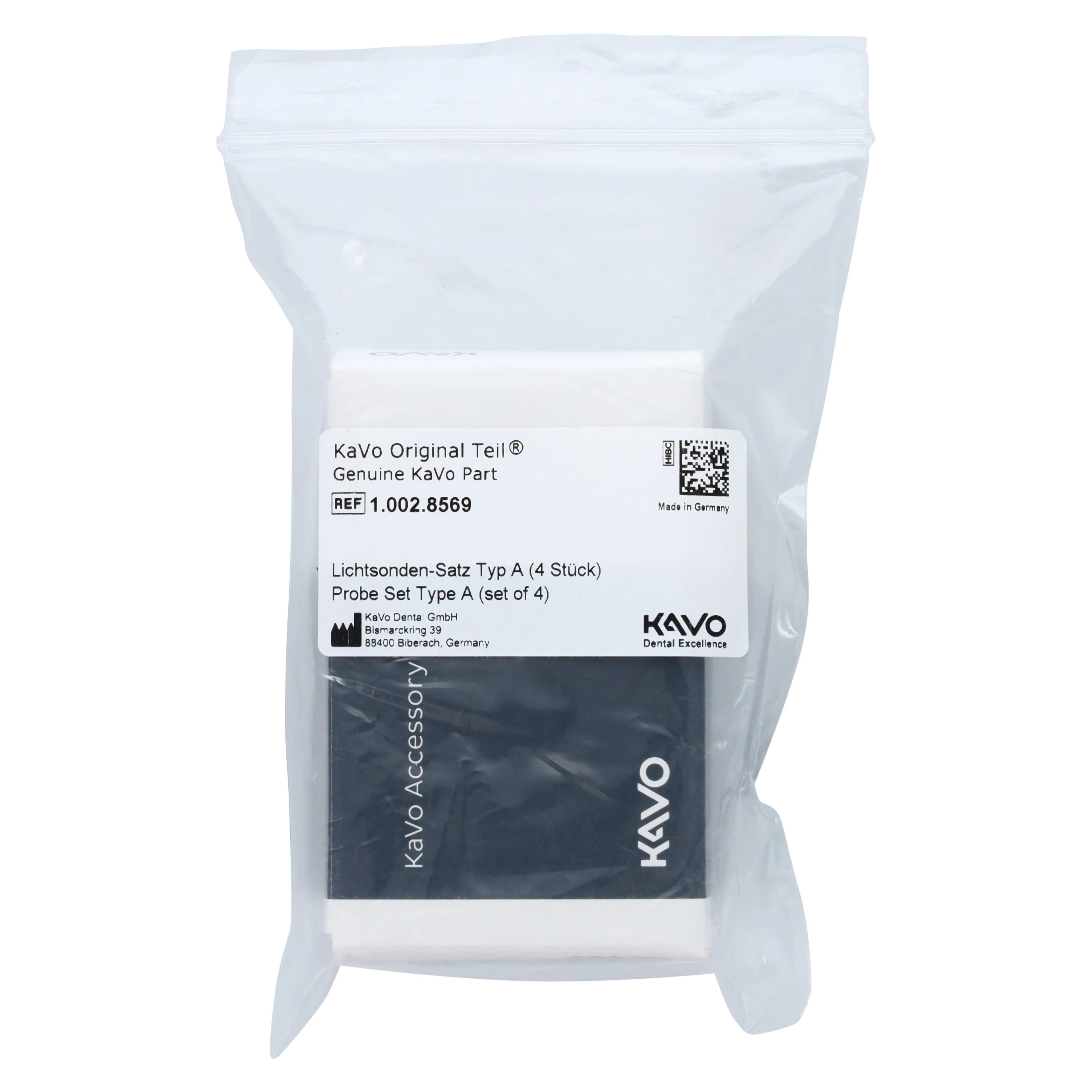 KaVo DIAGNOdent Classic Type A Tip Kit (4 Tips + Sterilization Cassette), 1002.8569 thumbnail 2