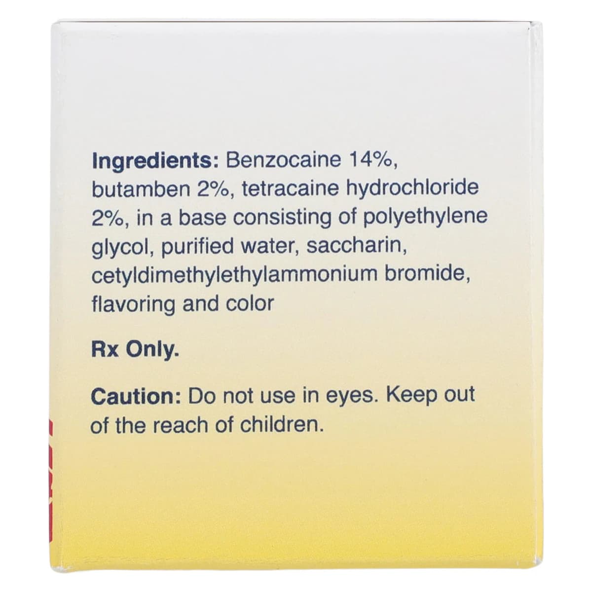 Cetacaine® Topical Anesthetic Gel, Strawberry, 14% Benzocaine / 2% Butamben / 2% Tetracaine, 32 g Pump-Top Jar, 0217 thumbnail 7