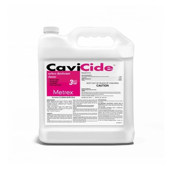 CaviCide Ready-to-Use Surface Disinfectant, 2.5 Gallon Bottle, Case of 2 - CaviCide 2.5 Gallon Case of 2 - Image 1