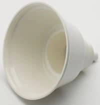 DCI International Dry Oral Cup, Autoclavable, White, 4"D x 4.5"H, 1/Pk, 5840 - Dry Oral Cup 4"D x 4.5"H White - Image 1