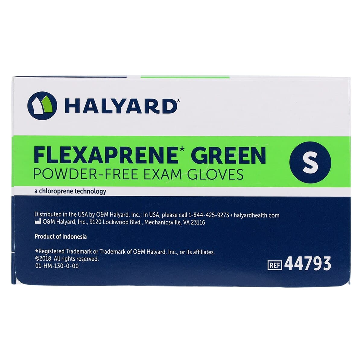 FLEXAPRENE GREEN Chloroprene Exam Gloves, Powder Free, Non-Sterile, Small, Green, 200/Box thumbnail 6