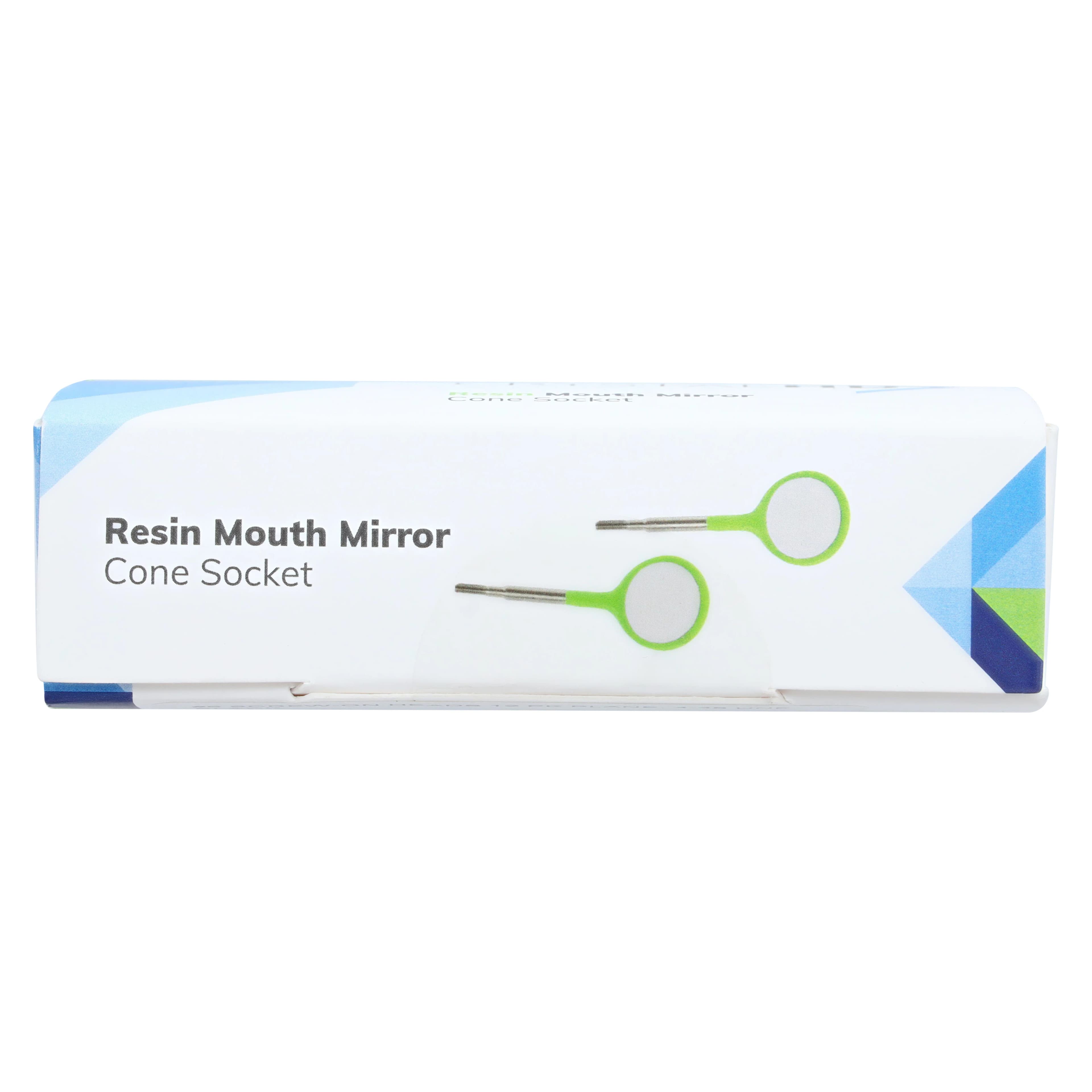 #5 Crystal HD Black Resin Mouth Mirror Screw-On Heads, Cone Socket, 12/Pk, 50Z372K thumbnail 7