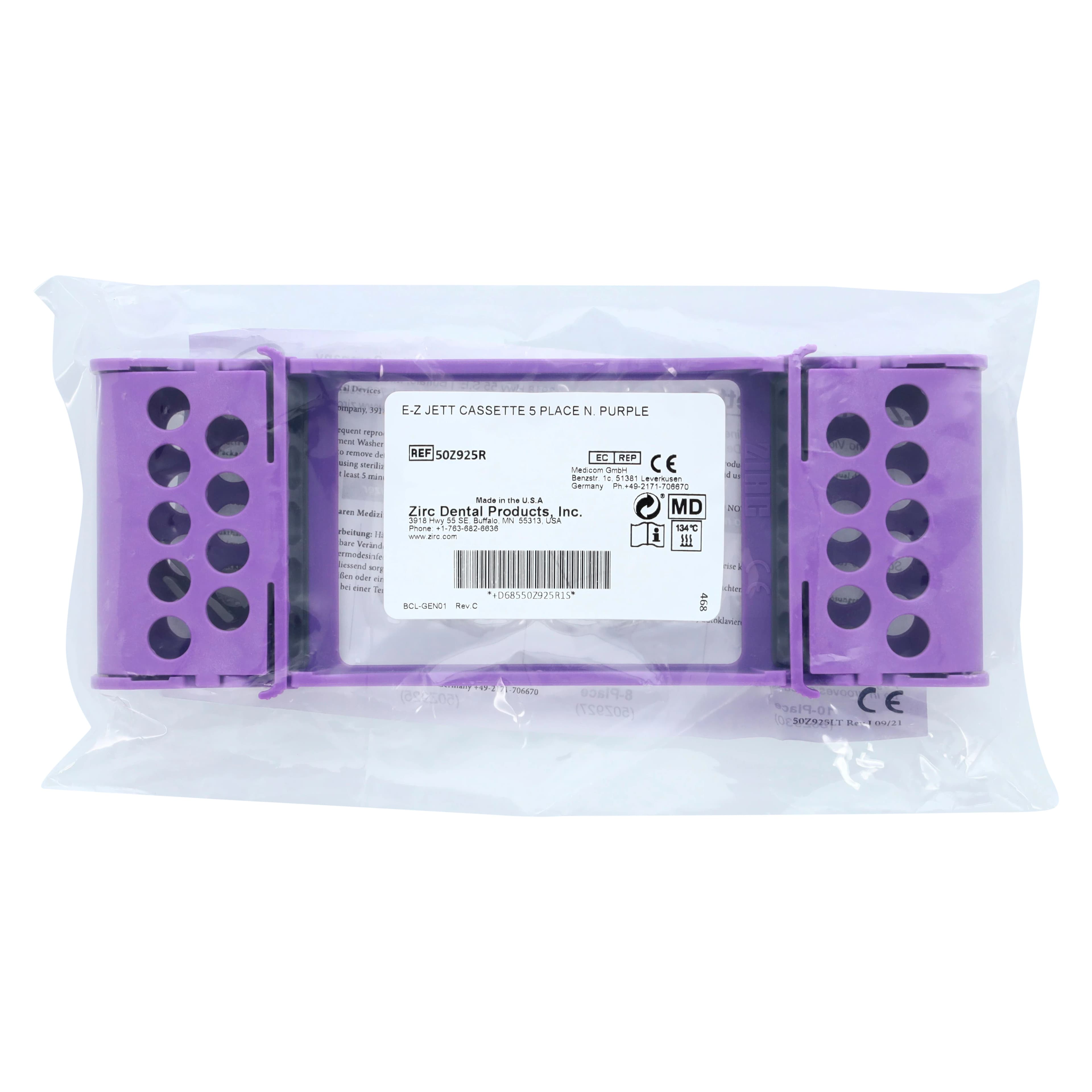 Zirc E-Z Jett Cassette, 5-Place, Neon Purple, 50Z925R thumbnail 6