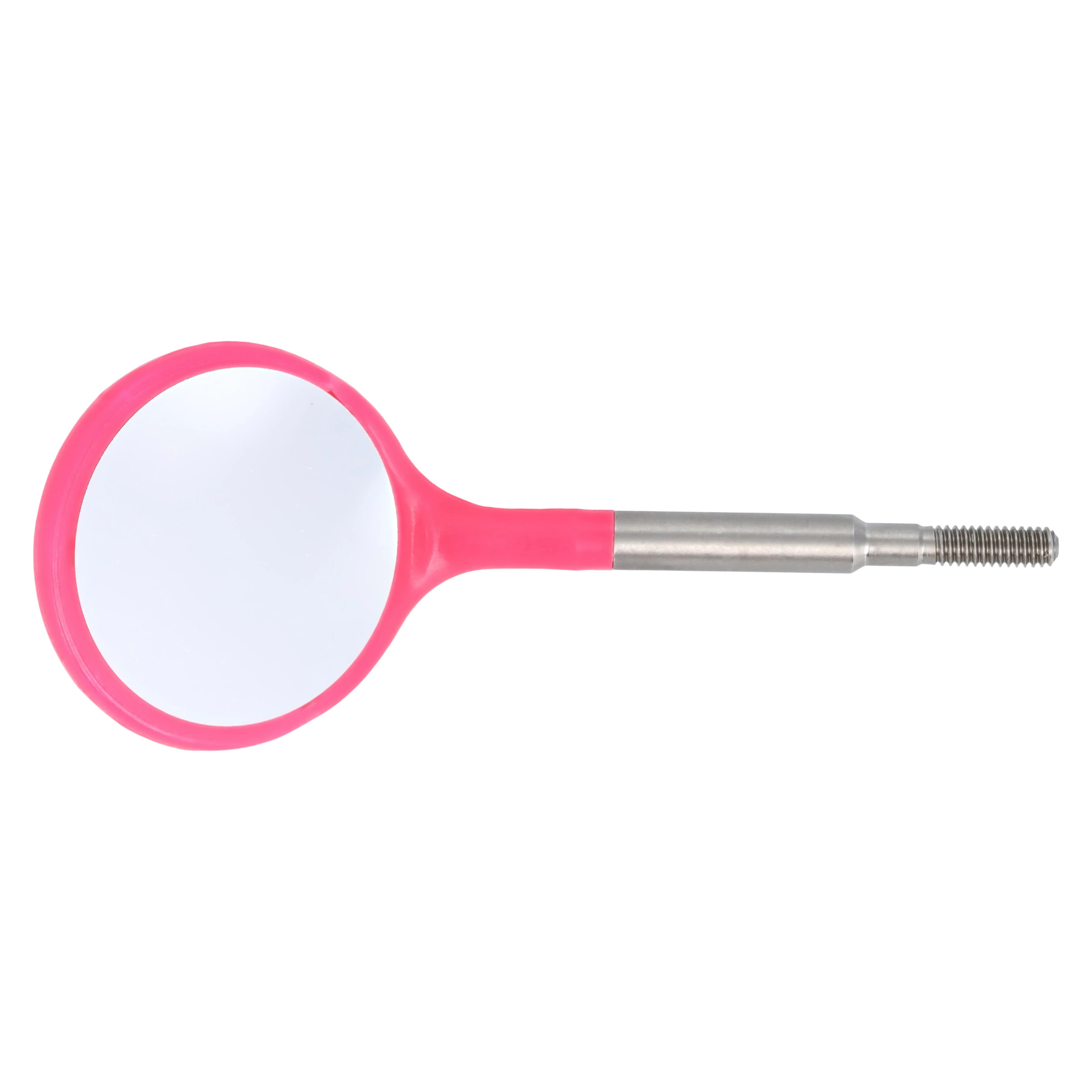 #5 Crystal HD® Neon Pink Resin Mouth Mirror Screw-On Heads, Cone Socket, 12/Pk, 50Z372S thumbnail 3