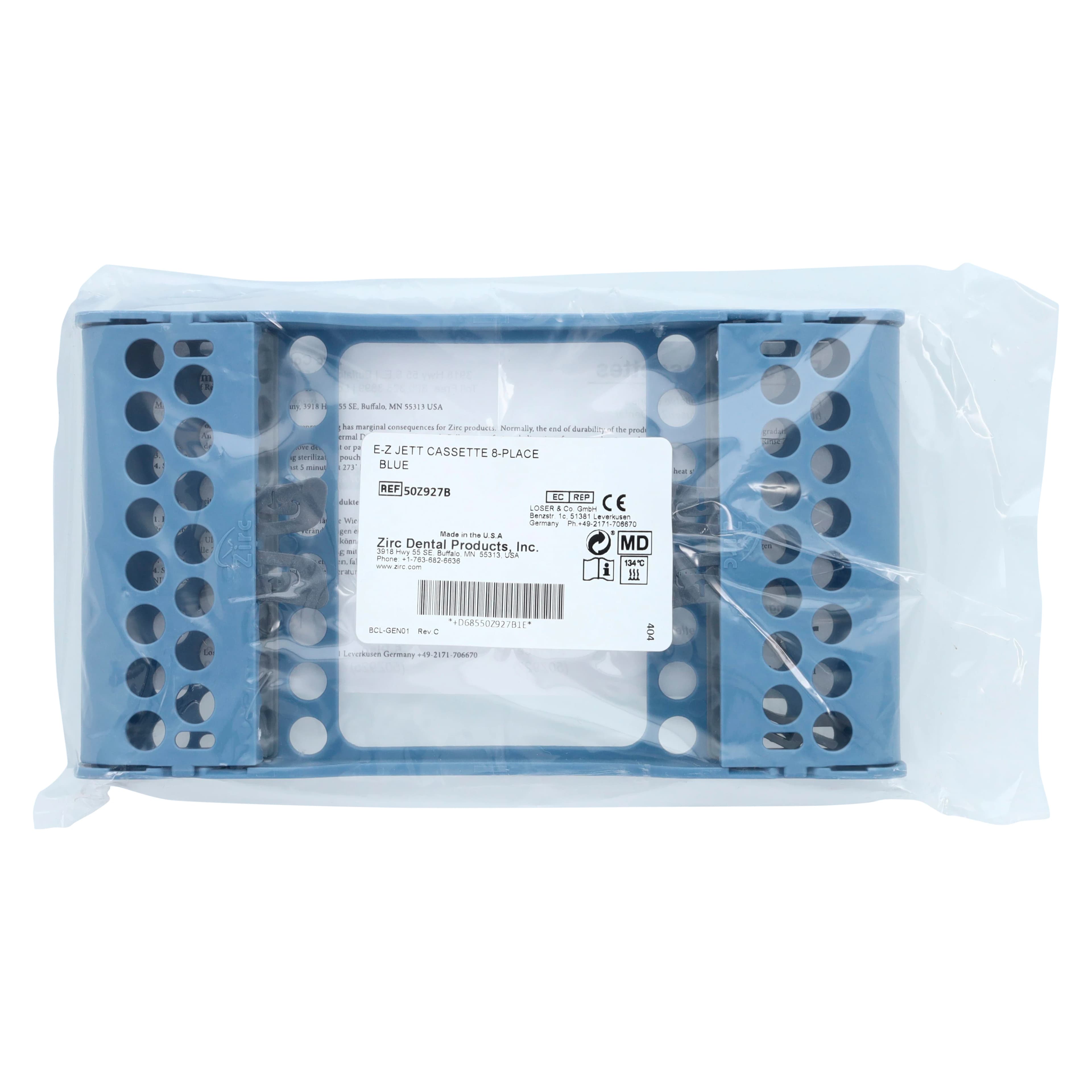 Zirc E-Z Jett Cassette, 8-Place, Blue, 50Z927B thumbnail 6