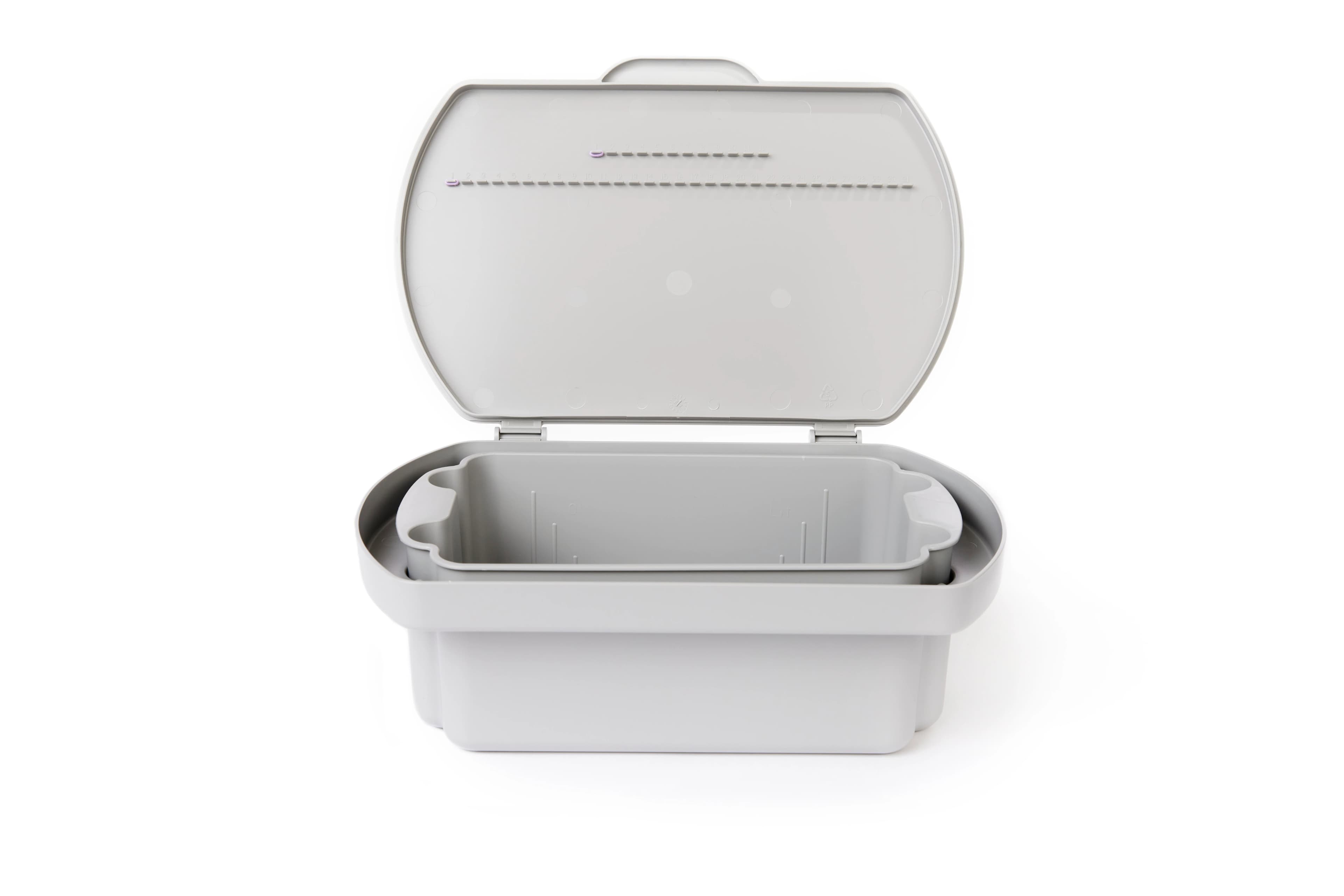 Zirc Steri-Soaker Germicide Instrument Tray, Gray, 1 Gallon, 13-7/8" x 9-5/8" x 5-1/8", 50Z805I thumbnail 2