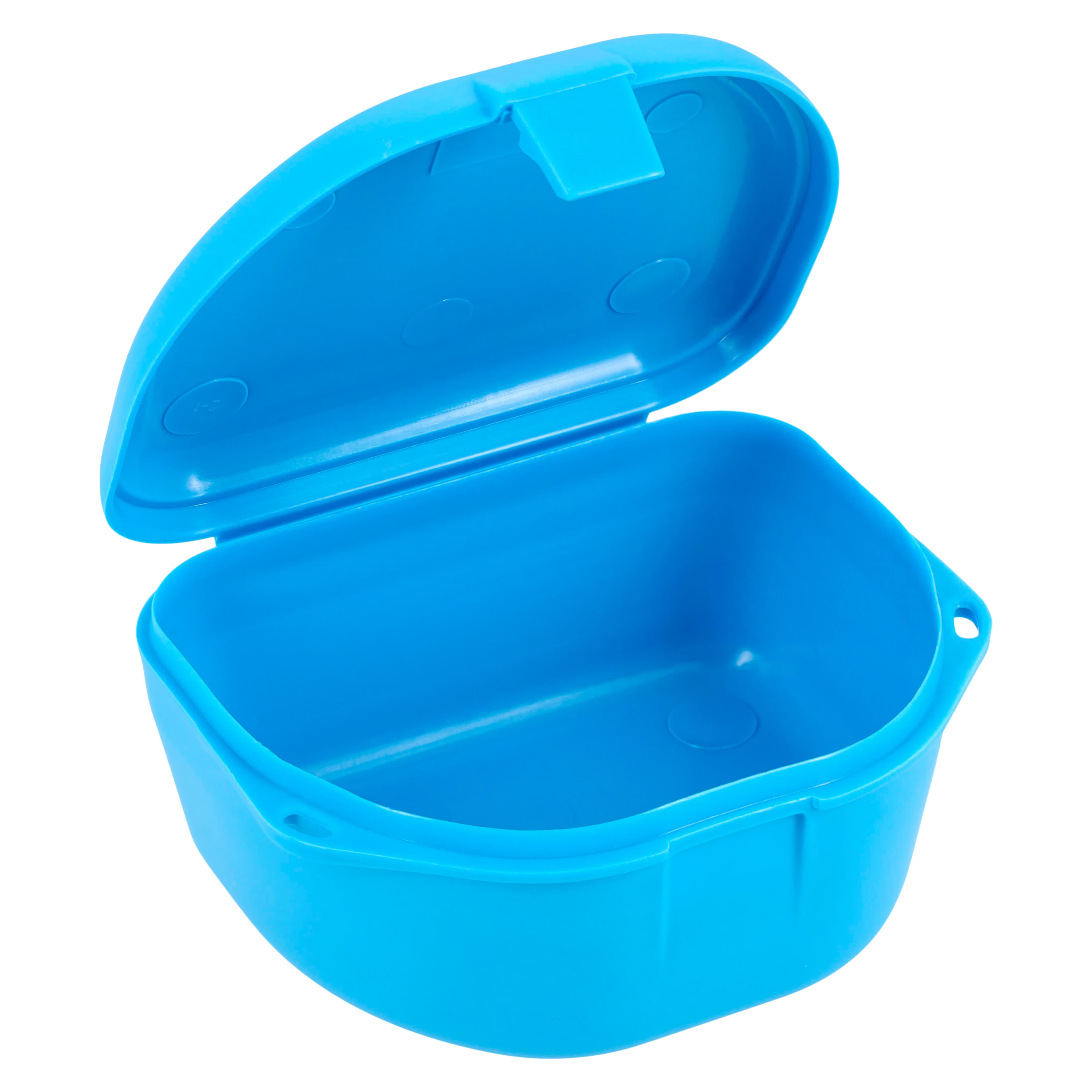 Zirc Deep Retainer Box, 1-1/2" Deep, Neon Blue, 12/Pk, 25R550N - Neon Blue Retainer Box 1-1/2" Deep Box of 12 - Image 1