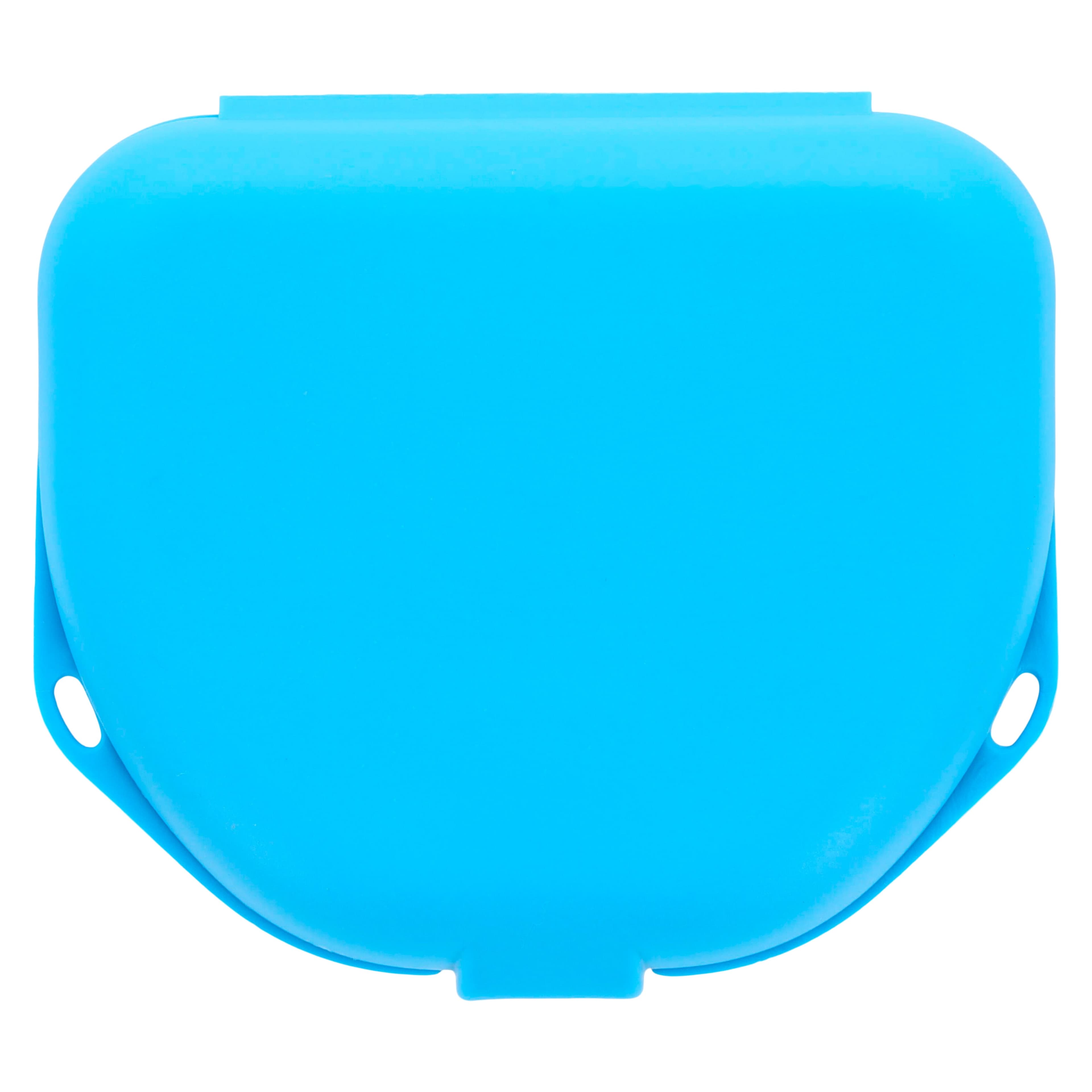 Zirc Deep Retainer Box, 1-1/2" Deep, Neon Blue, 12/Pk, 25R550N thumbnail 2