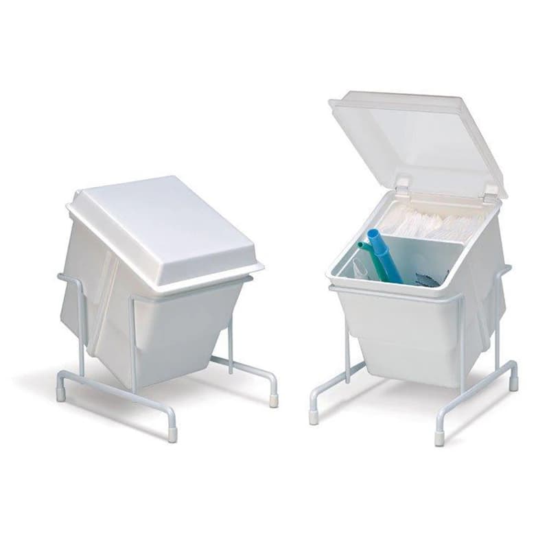 Zirc E-Z Storage Tub Organizer with Clear Cover, White, 29R610, 1/Pk - E-Z Storage Tub Organizer with Clear Cover - Image 1