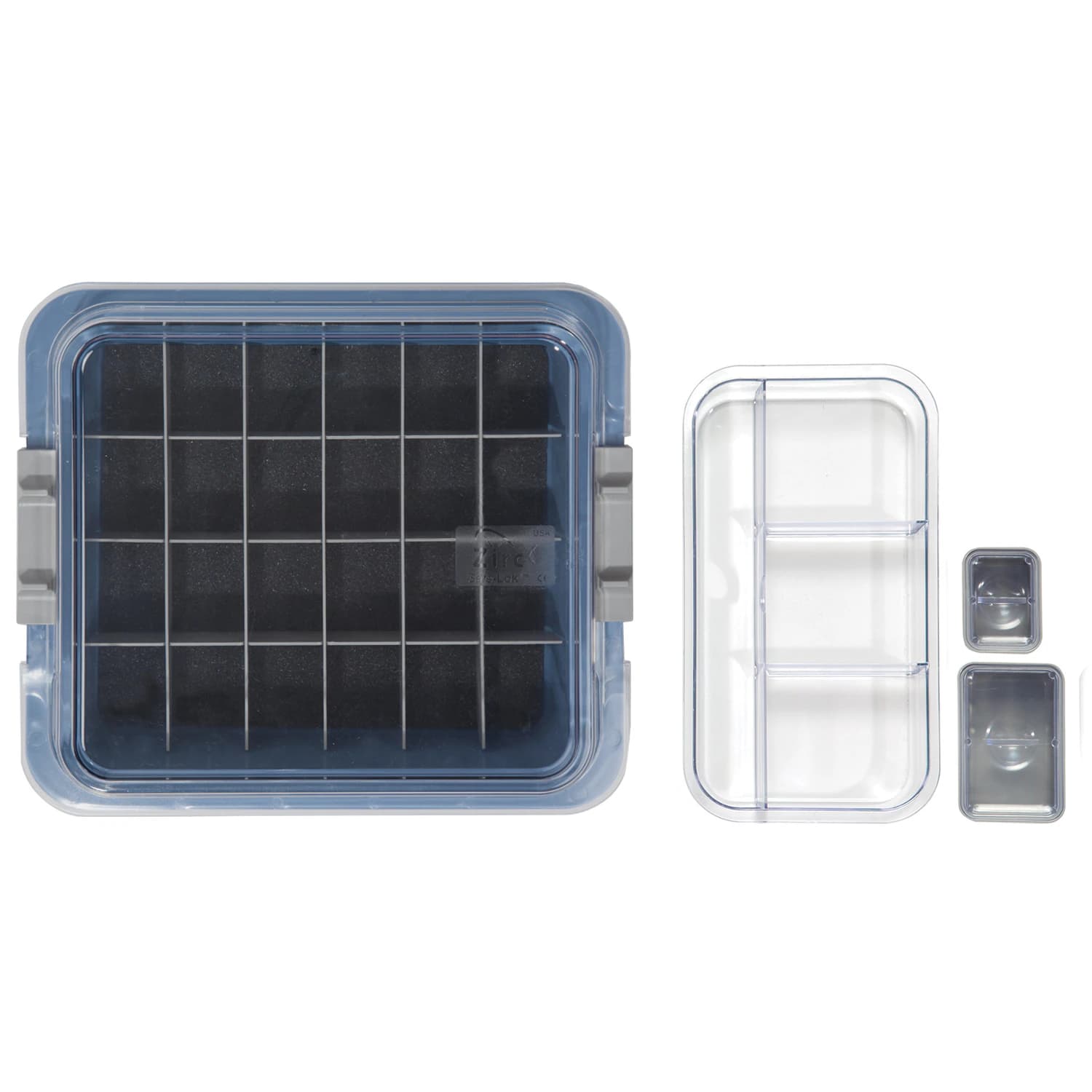Zirc Procedure Tub Complete Kit, Blue, 12-5/8" x 11-1/4" x 4", 20Z455B - Blue Complete Tub Kit - Image 1