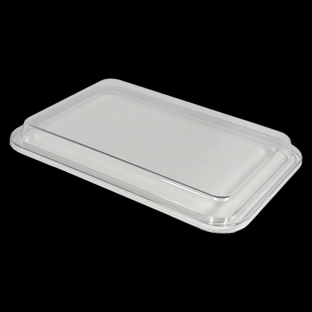 Zirc B-Lok Non-Locking Tray Cover, Size B, Clear, 14" x 10-1/8" x 5/16", 20Z441 - Non-Locking B-Size Tray Cover - Image 1