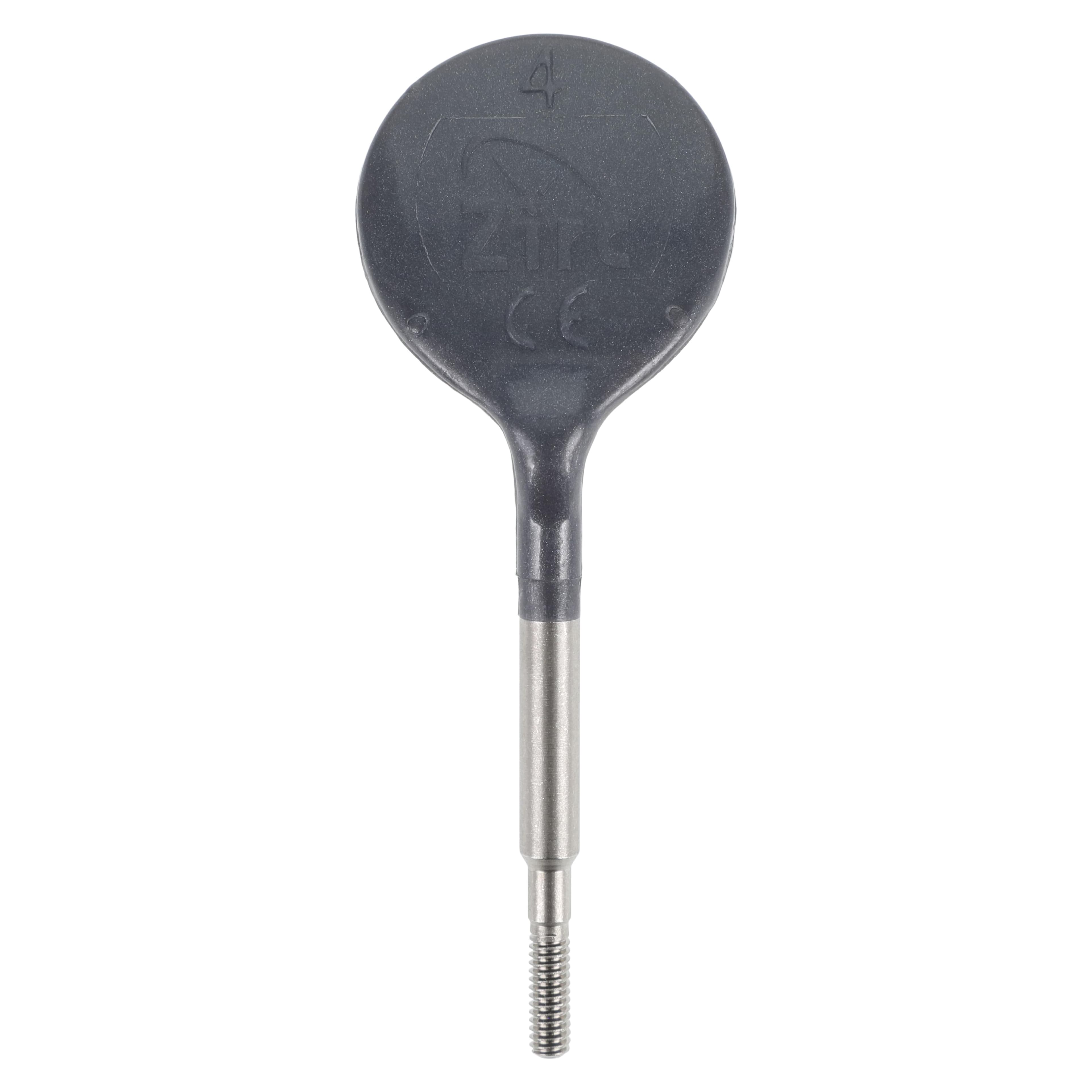 #4 Crystal HD® Grey Resin Mouth Mirror Screw-On Heads, Cone Socket, 12/Pk, 50Z371I thumbnail 5