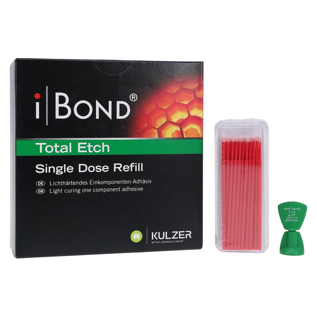 iBond Total Etch Single Dose Refill, 0.15 mL, 50/Box, 66040093 thumbnail 2