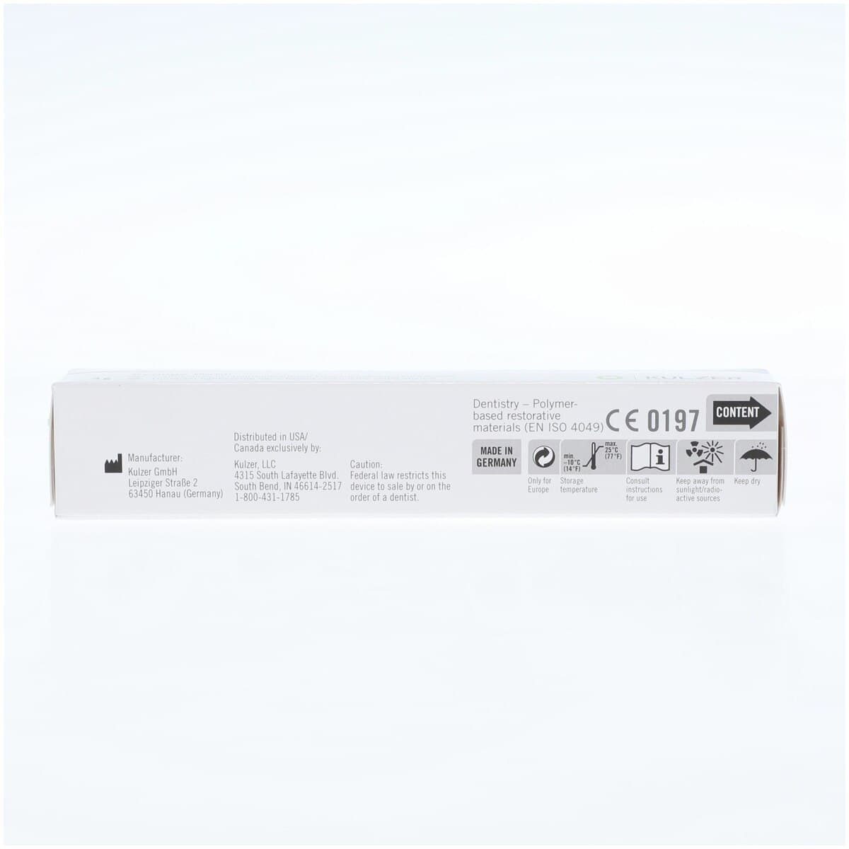 Venus Pearl Nanohybrid Composite, Shade A4, 3 g Syringe Refill, 66048180 thumbnail 3