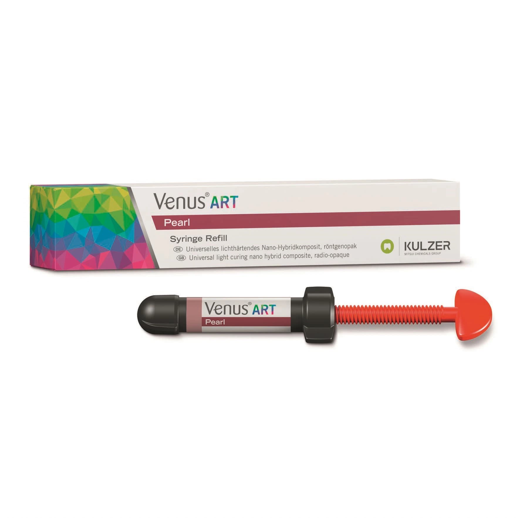 Venus Pearl Nano-Hybrid Universal Composite, Syringe Refill, Shade HKA5, 3 g, 66048181 - Venus Pearl Syringe Refill 3gm Hka5 - Image 1