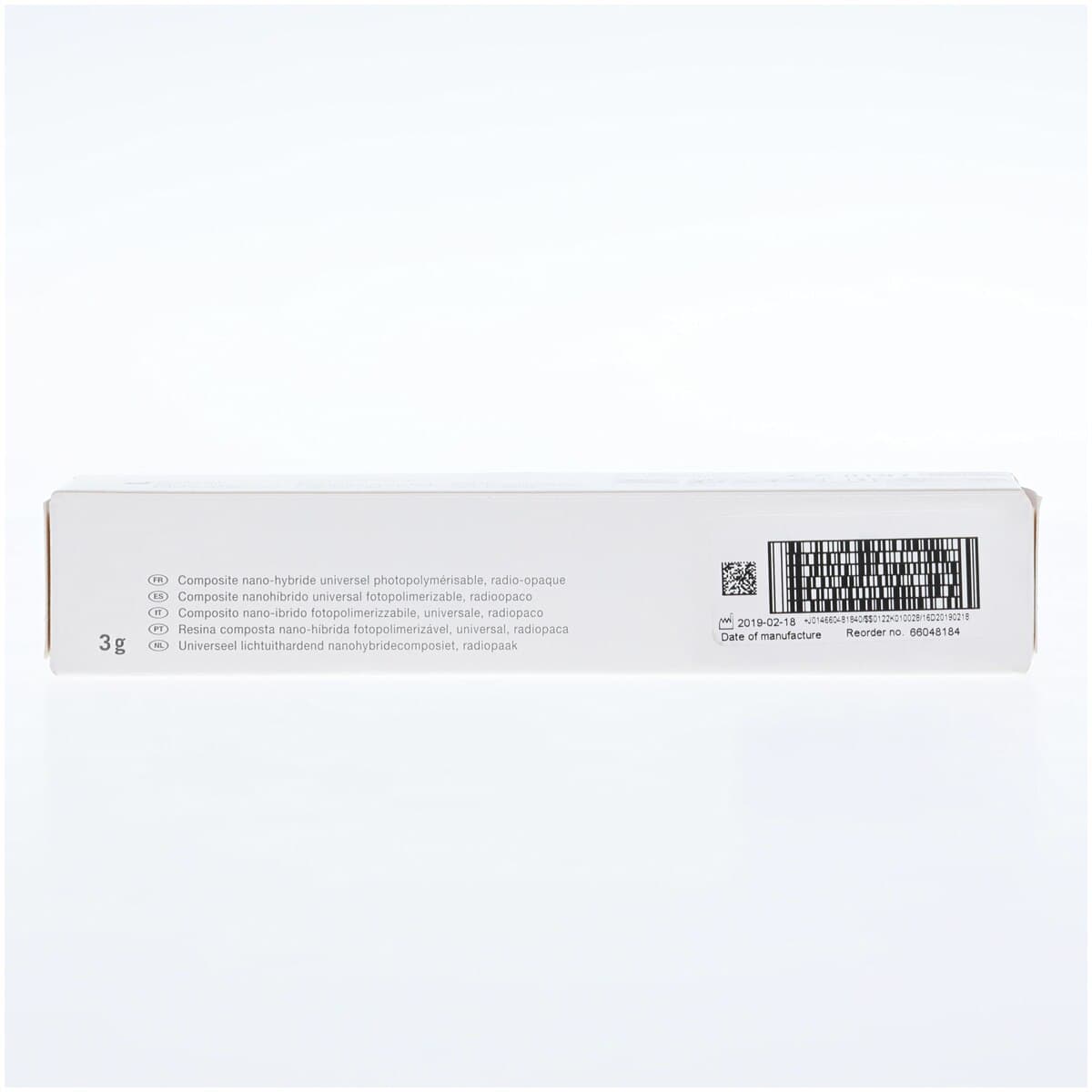 Venus Pearl Nanohybrid Composite, Shade B3, 3 g Syringe Refill, 66048184 thumbnail 3