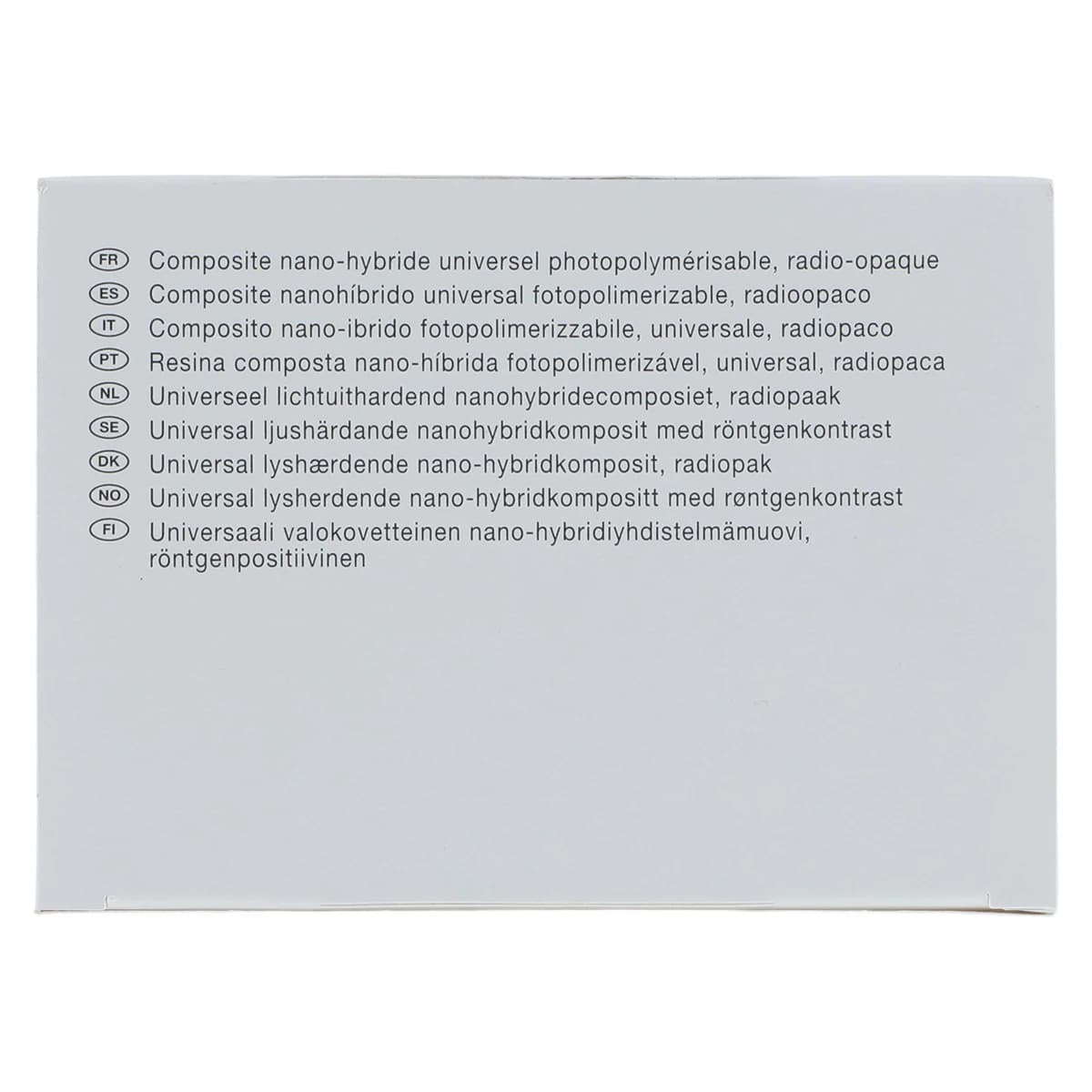 Venus Pearl Nanohybrid Composite PLT Refill, Bleach Light (BL), 0.2 g, 10/Pk, 66048096 thumbnail 8