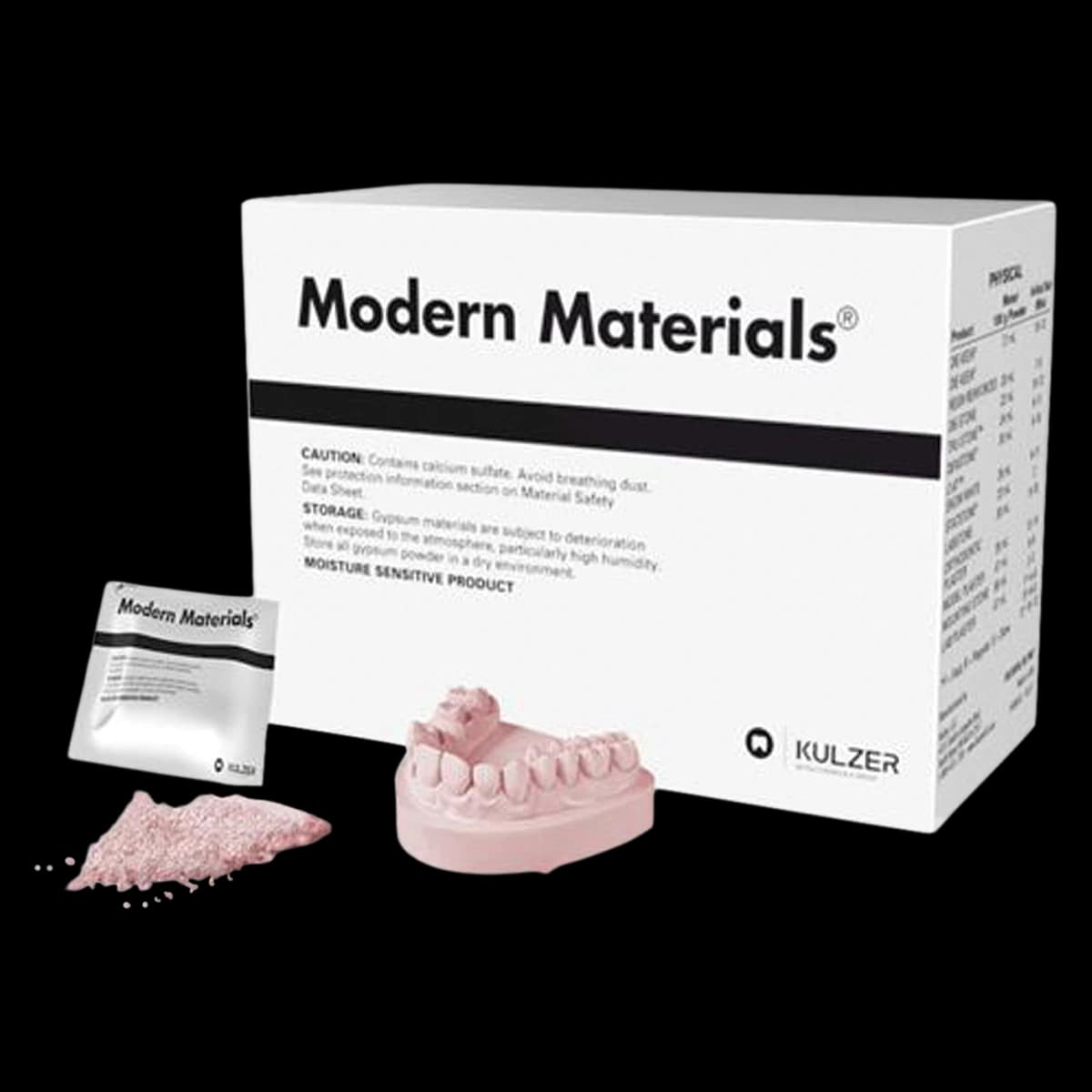 Kulzer Die-Keen Type V Die Stone, Pink, 45 lb Carton, 50046590 - Die-Keen Pink 45lb - Image 1