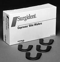 Coprwax Bite Wafers with Copper Particles, Horseshoe Shaped, 84/Box, 50092178 thumbnail 2