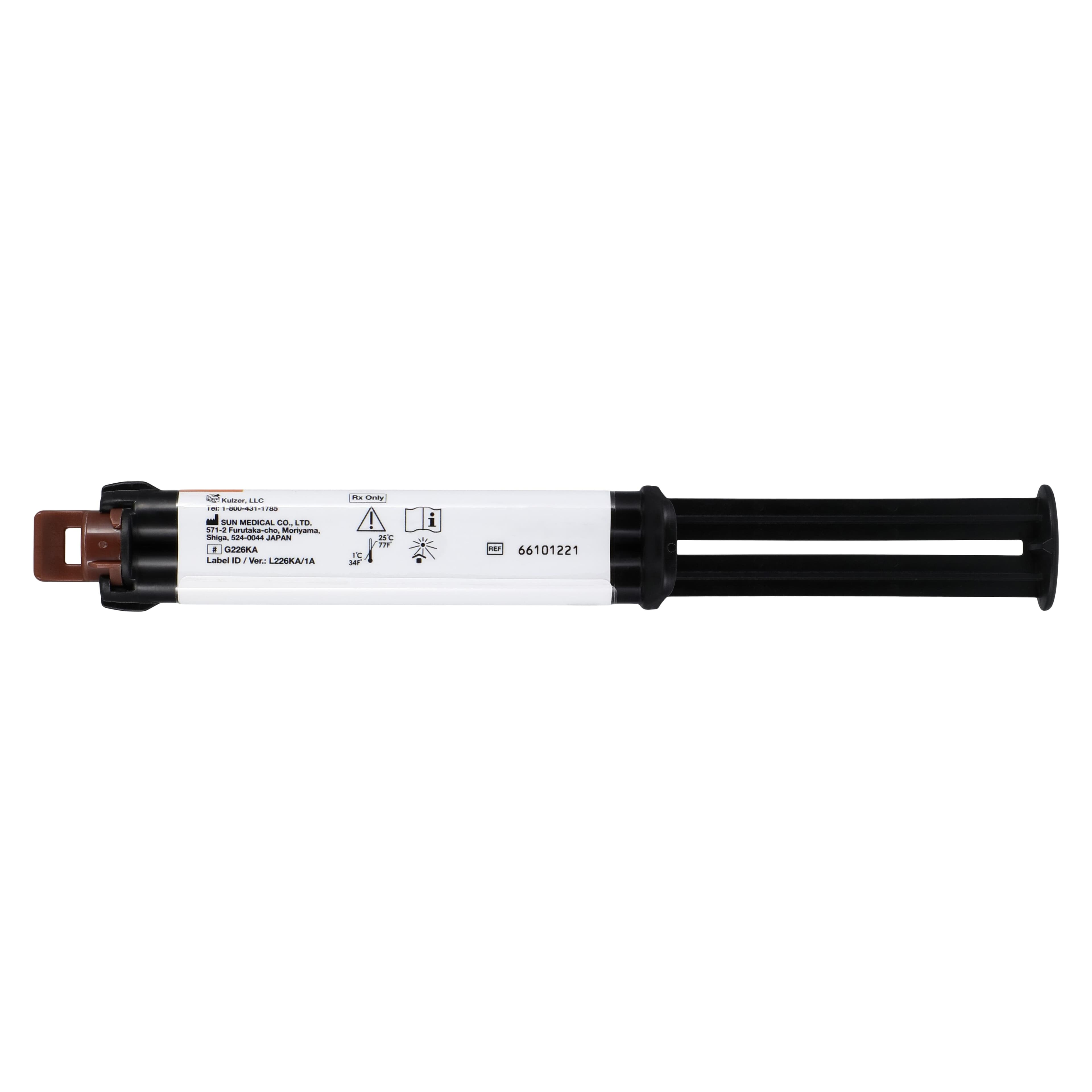 iCEM Universal Plus Resin Cement Syringe Refill, Opaque, 9 g, 1/Pkg, 66101217 thumbnail 5