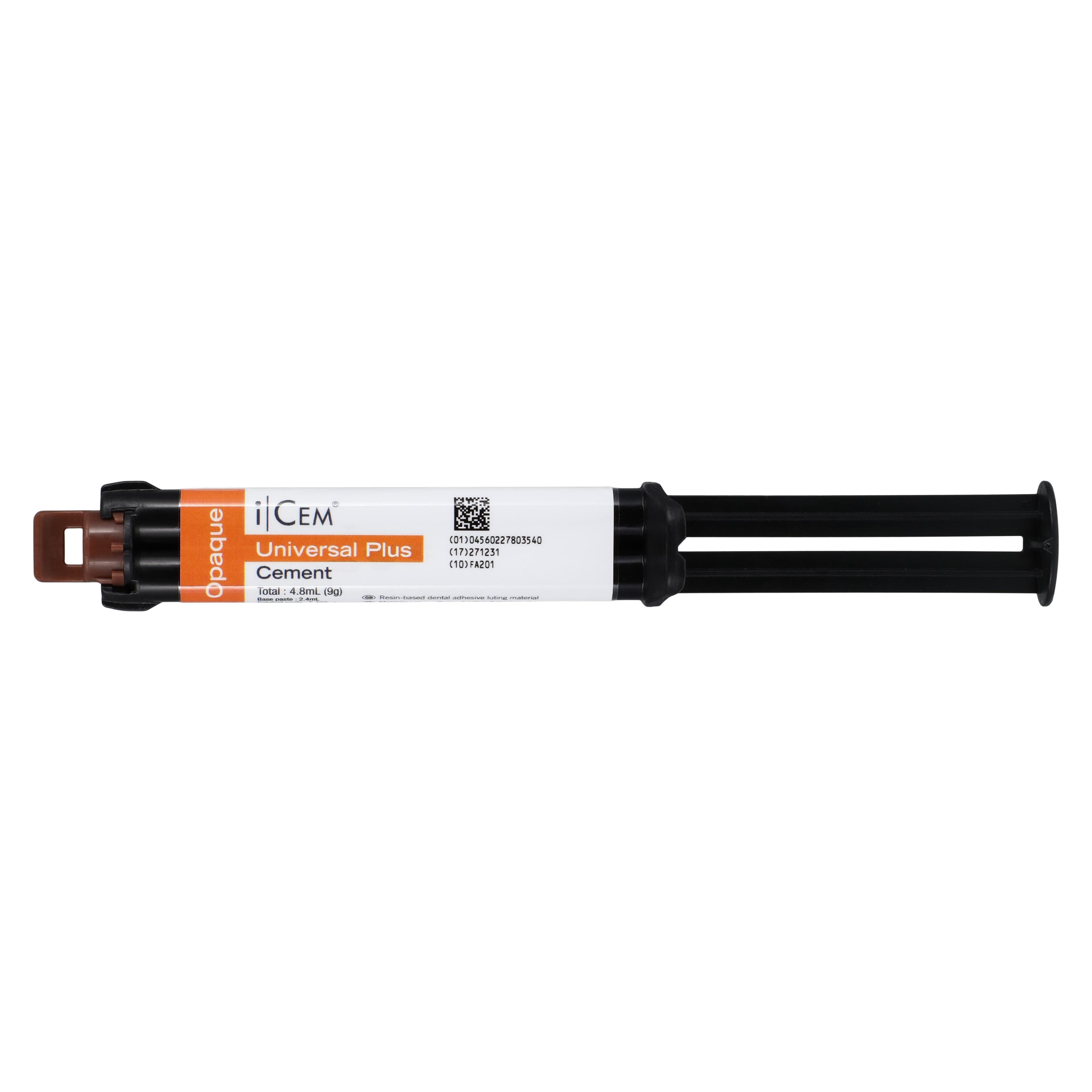 iCEM Universal Plus Resin Cement Value Pack, Opaque, 2 x 9g Syringes, 66101221 thumbnail 3