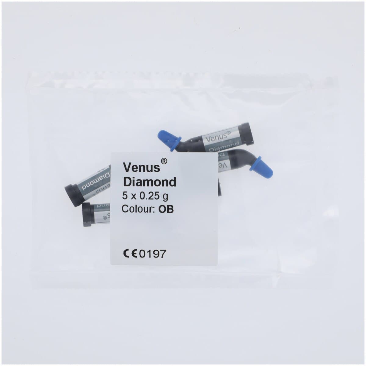 Venus Diamond Nanohybrid Universal Composite, PLT Refill, 0.25 g, Opaque Bleach (OB), 10/Pk, 66039024 thumbnail 6