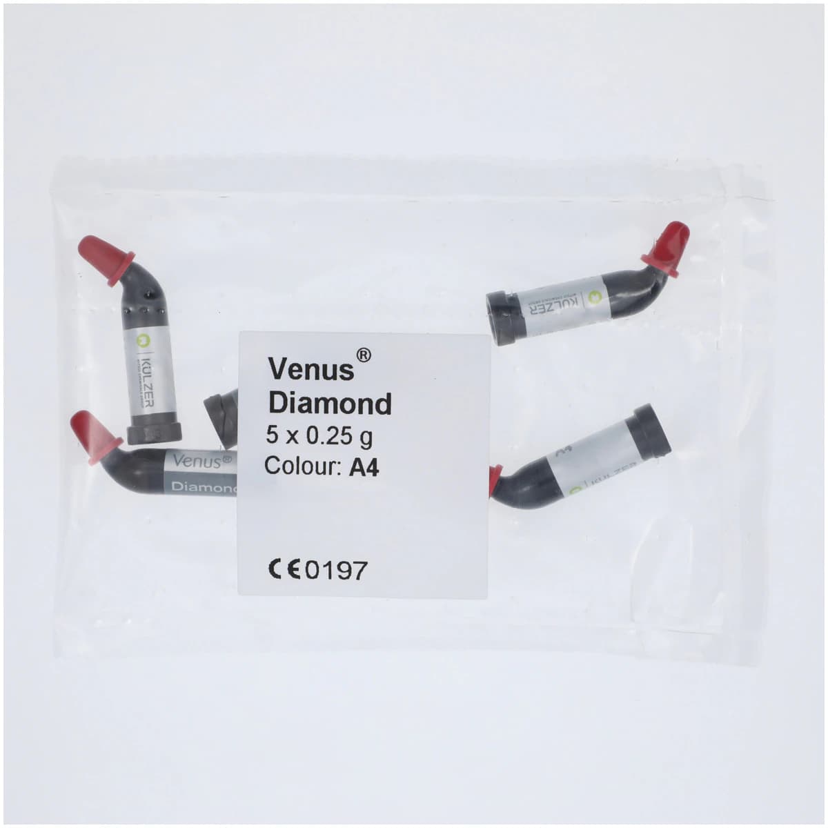 Venus Diamond Nanohybrid Universal Composite, PLT Refill, Shade A4, 0.25 g, 10/Pk, 66039013 thumbnail 7