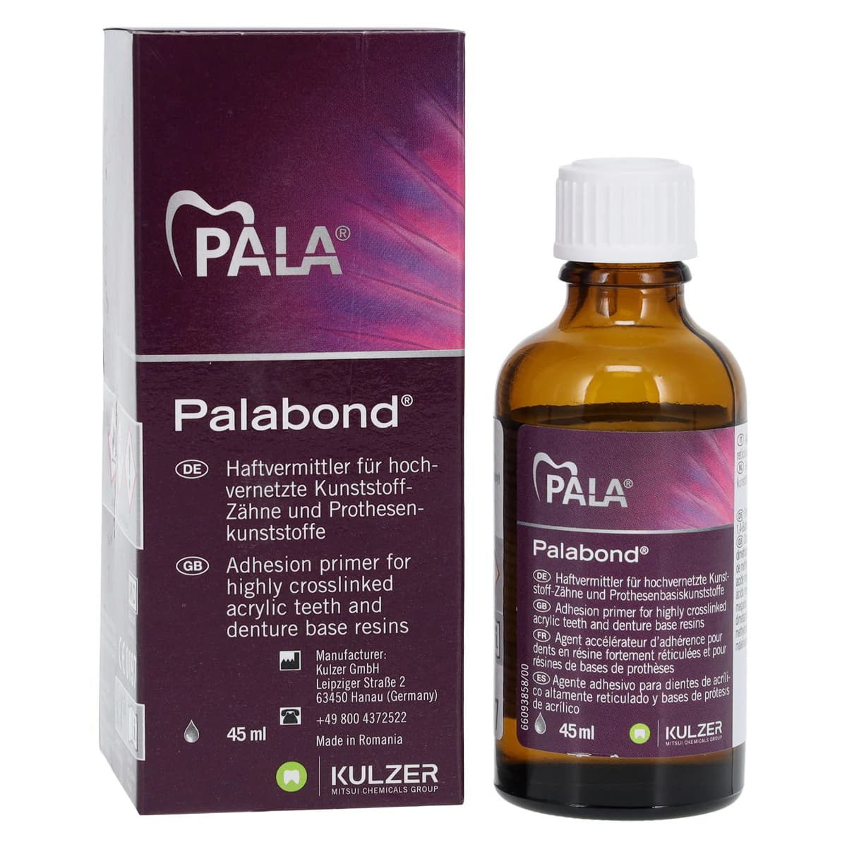 Palabond Denture Tooth Bonding Agent / Contact Primer, 45 mL, 64708082 thumbnail 2