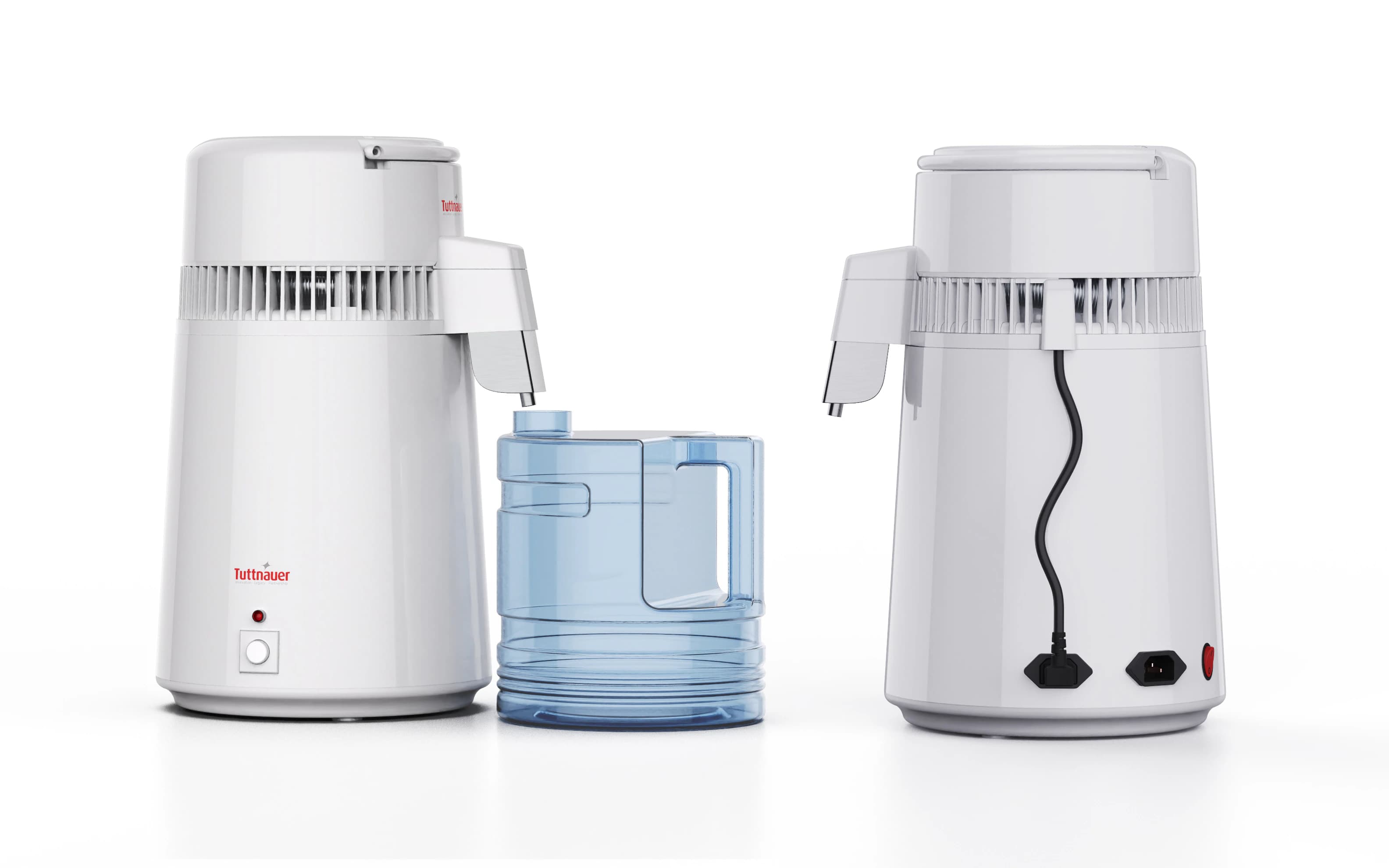Tuttnauer DS1G Steam Water Distiller, 4L (1 Gallon) Capacity, 110-120V, White thumbnail 15